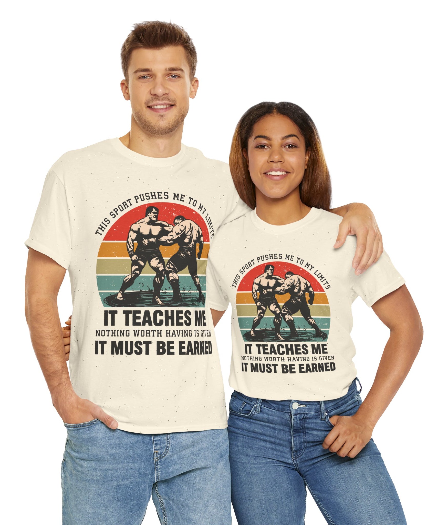 Retro Wrestling Humor T-Shirt