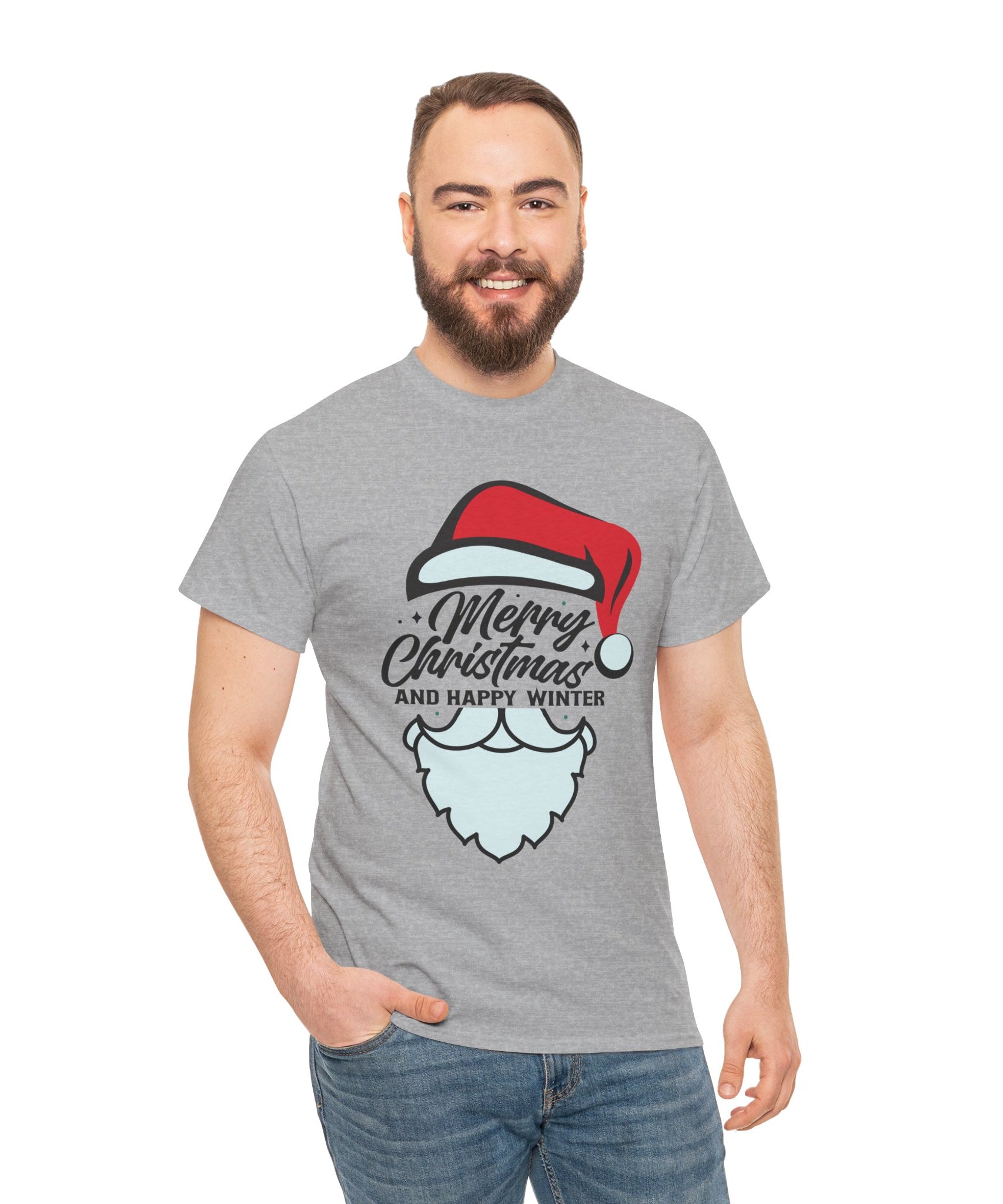Festive Santa Beard Christmas Shirt | Gallory Hive