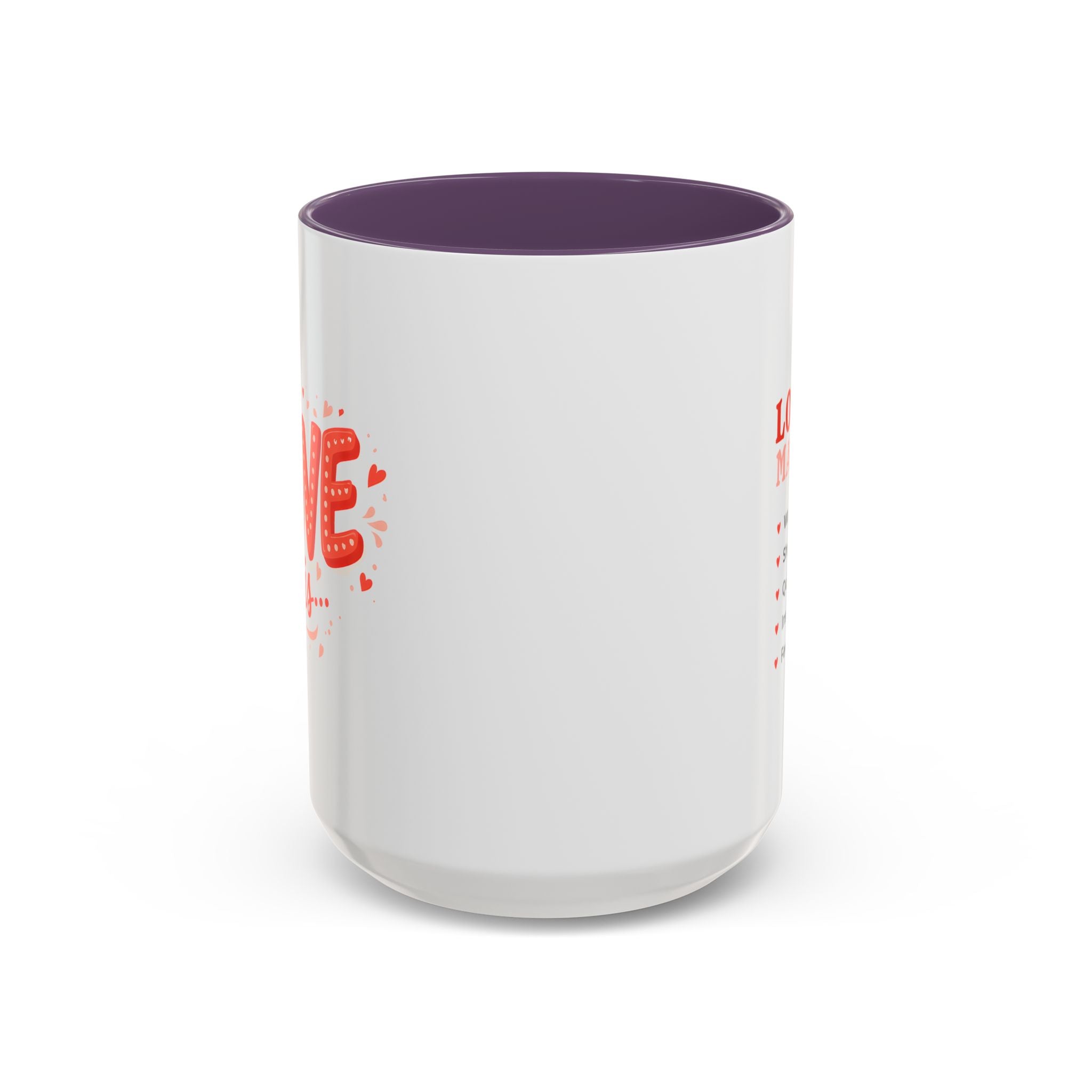 Romantic Love Quote Ceramic Coffee Mug | Gallory Hive