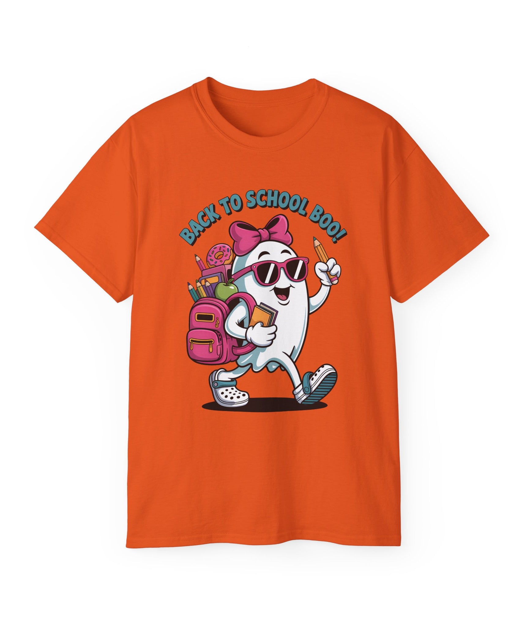 Back to School Boo! T-Shirt with Ghost | Gallory Hive
