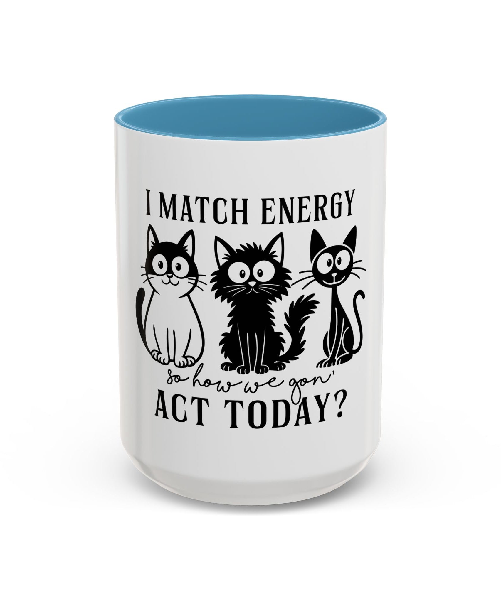 Quirky Cat Coffee Mug, Fun Kitty Mug for Cat Lovers, Gift for Pet Owners, Unique Cat-Themed Drinkware, Cute Cat Lover Present