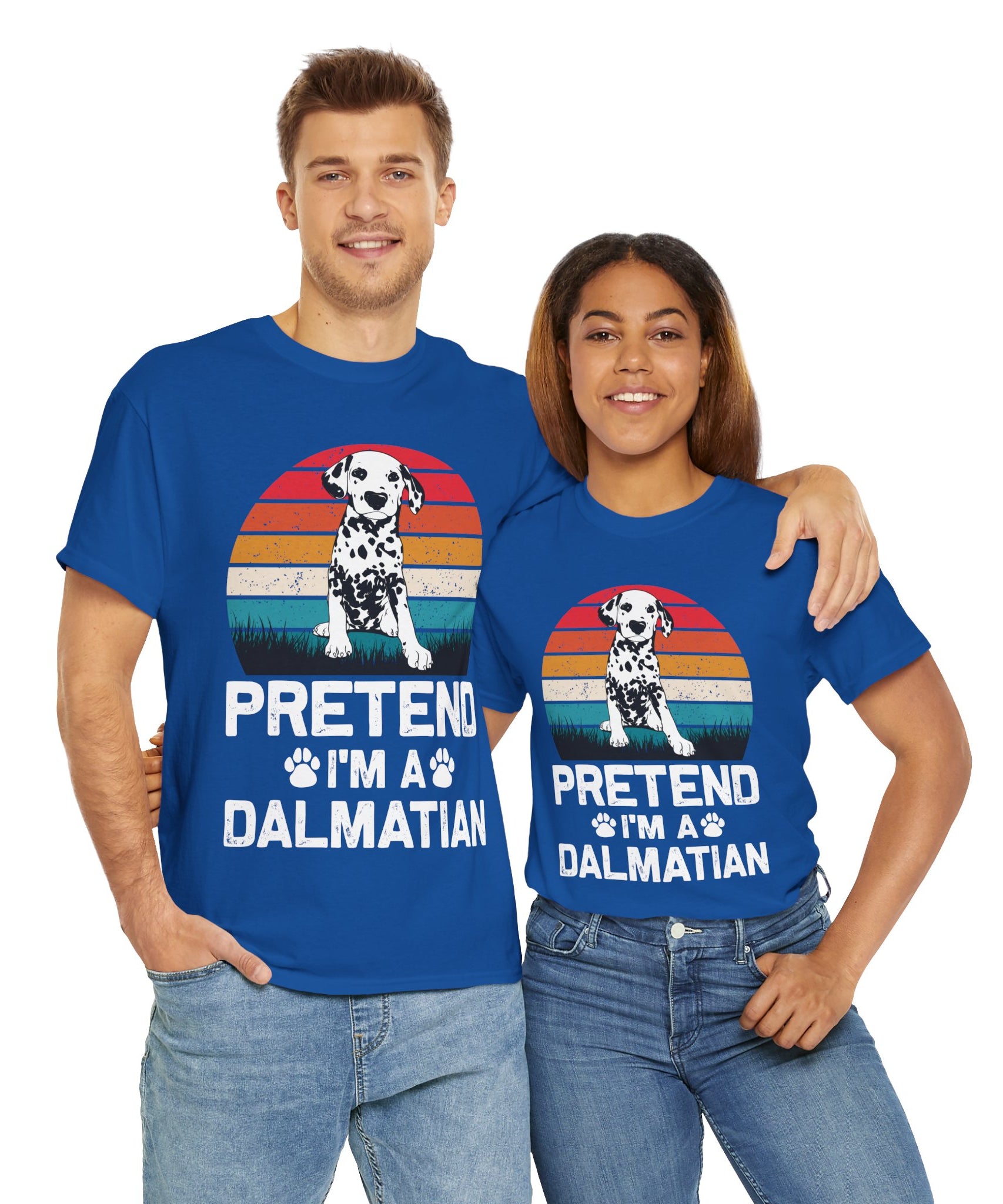 Funny Dalmatian T-Shirt - Vintage Style Tee