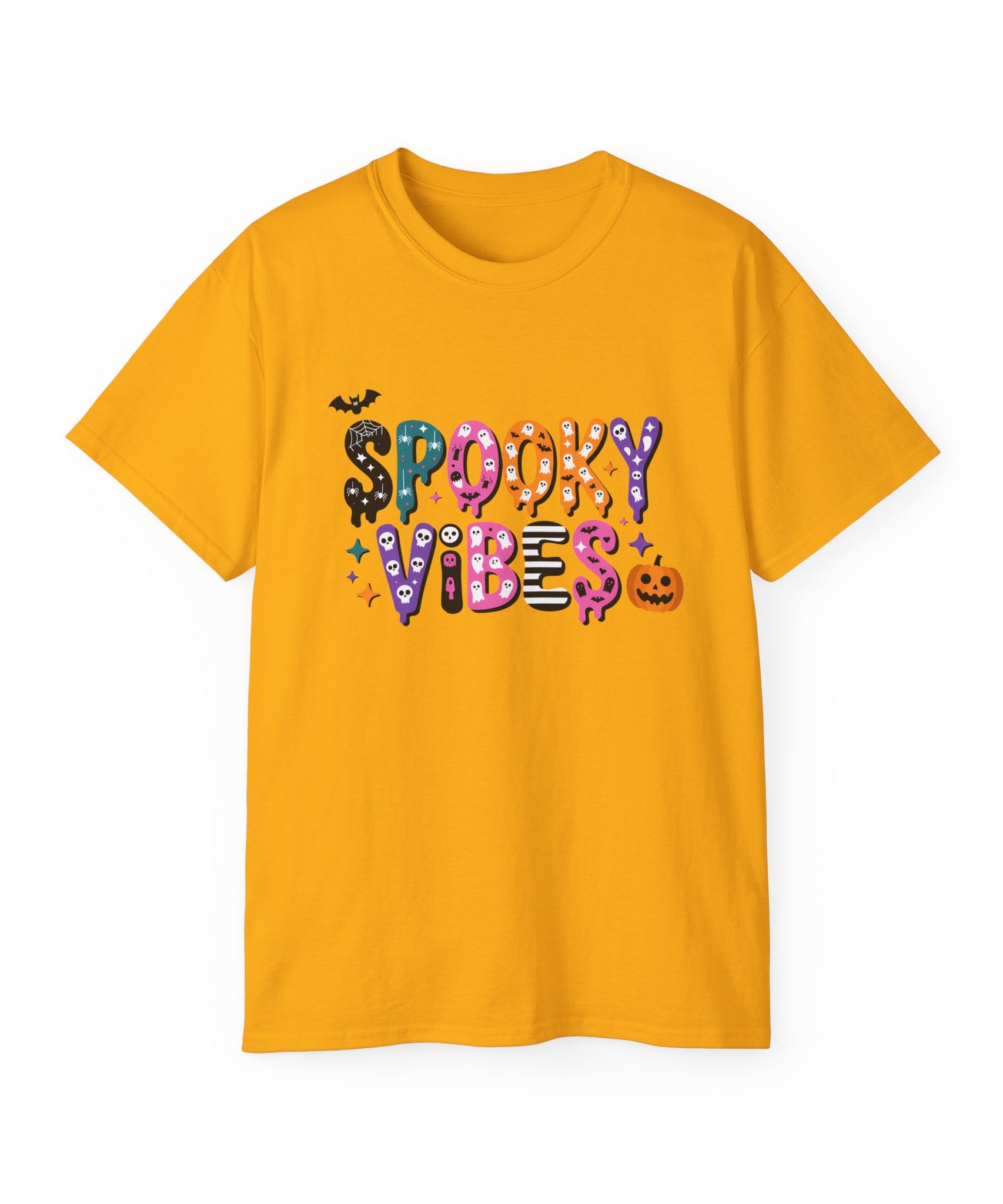 Halloween Spooky Vibes Graphic Tee