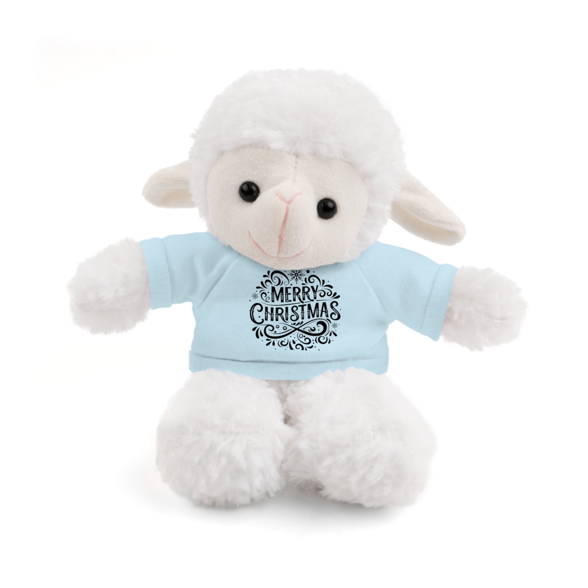 Festive Merry Christmas Stuffed Sheep | Gallory Hive
