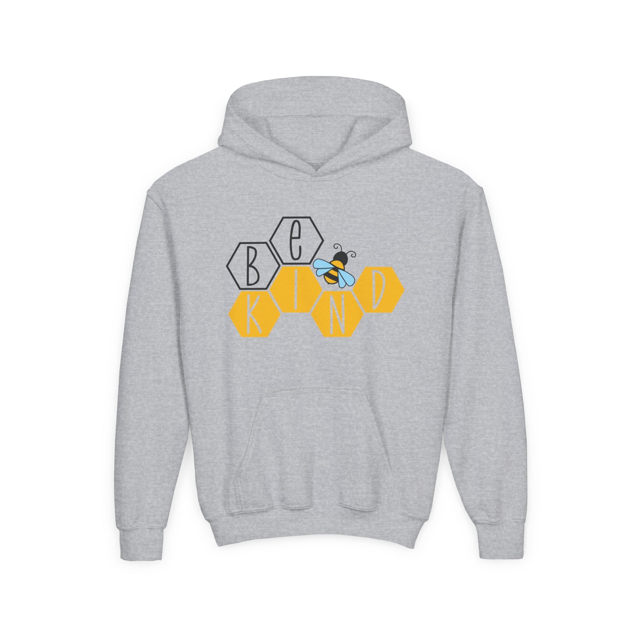 Unisex Kids Hoodie – Bee Kind & Cozy | Gallory Hive