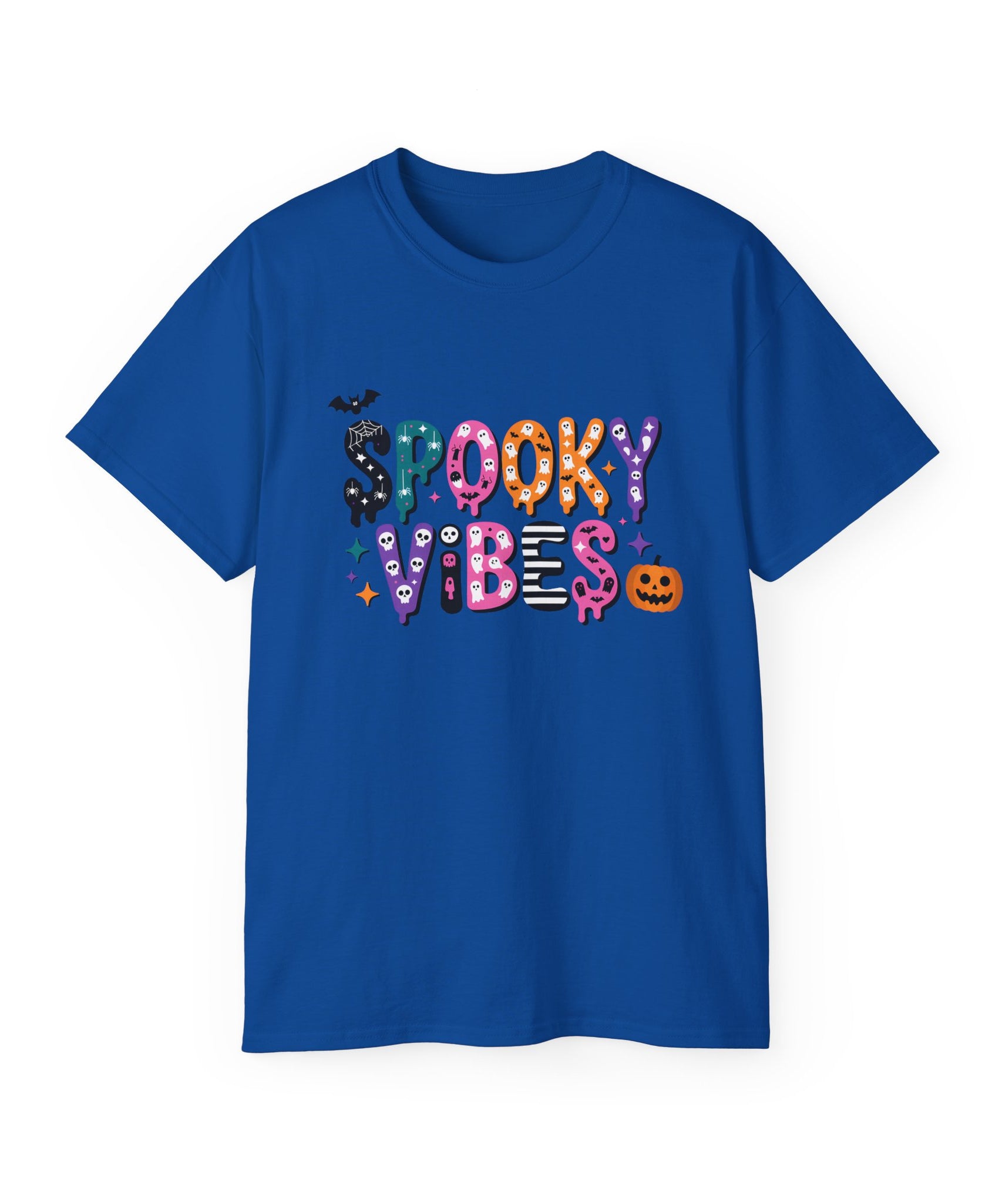 Halloween Spooky Vibes Graphic Tee | Gallory Hive