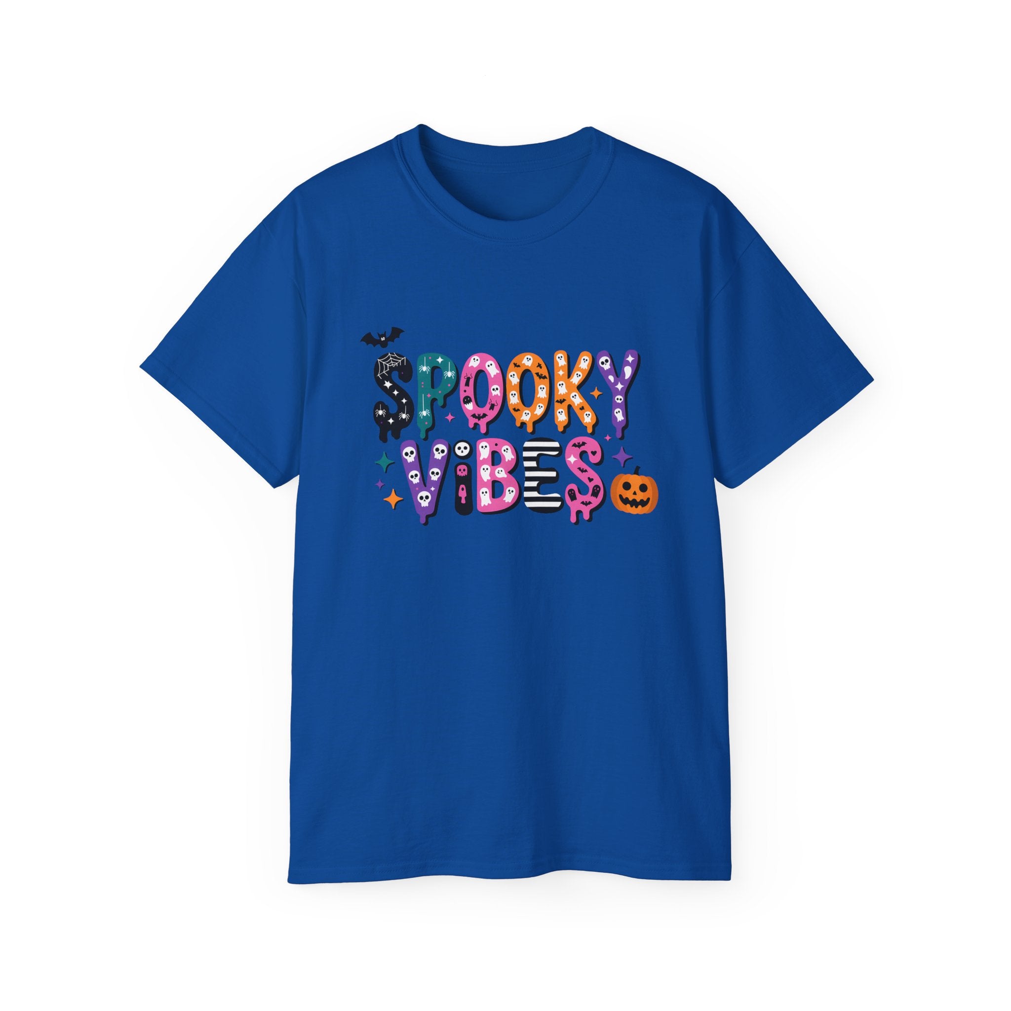 Halloween Spooky Vibes Graphic Tee | Gallory Hive