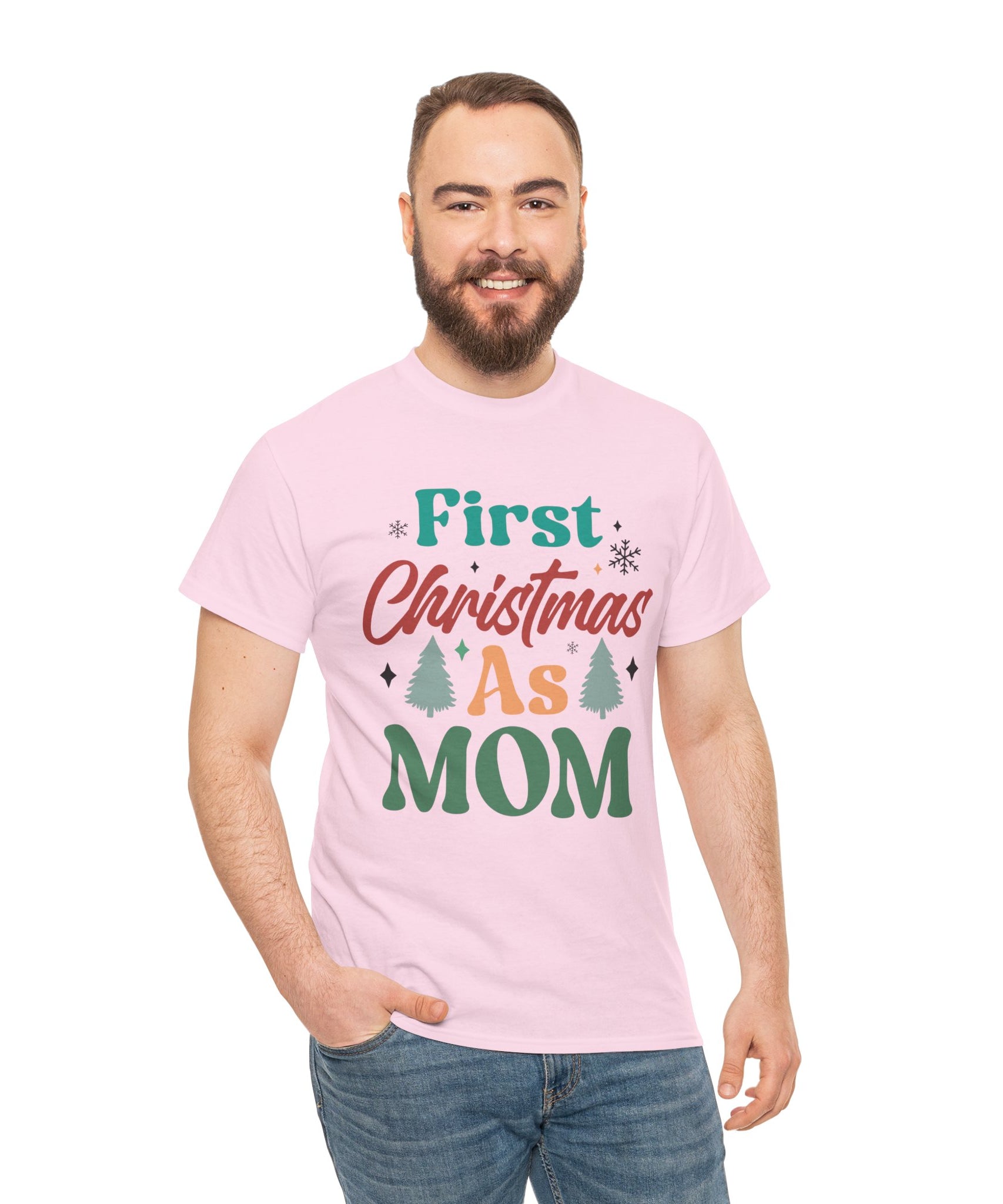First Christmas as Mom T-Shirt | Gallory Hive