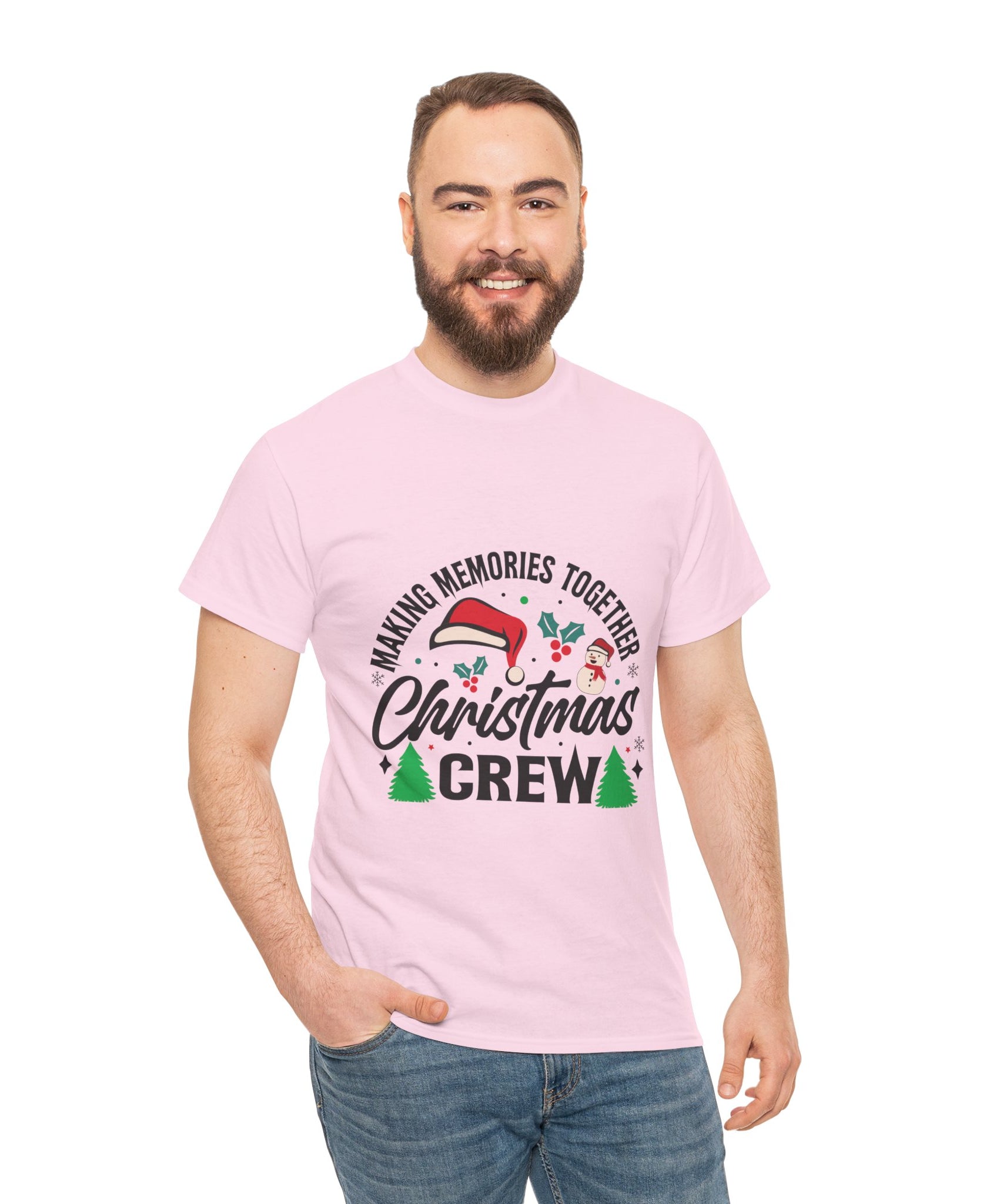 Santa Hat Snowman Xmas Trees Cute Tee | Gallory Hive