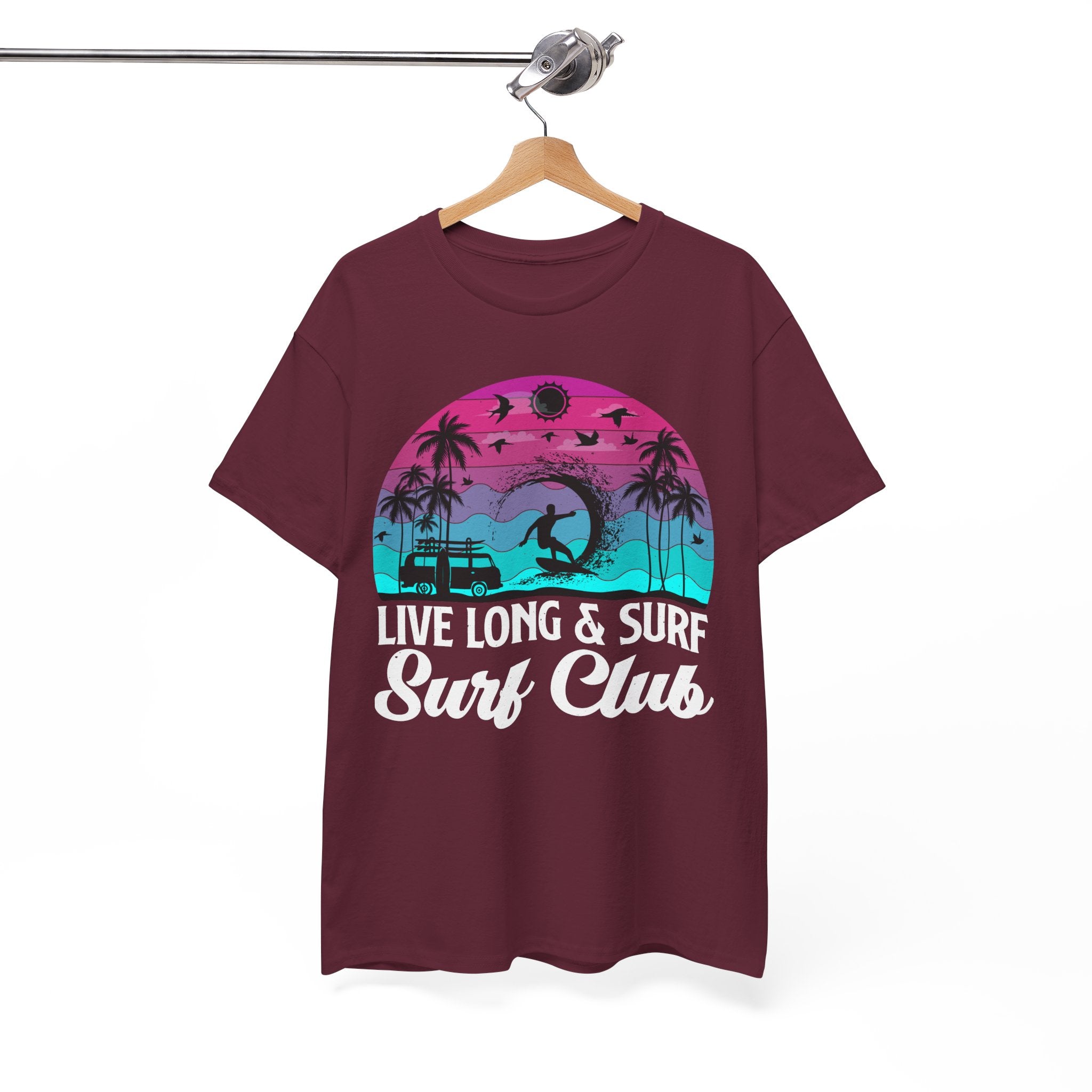 Surf Club Beach Sunset T-Shirt