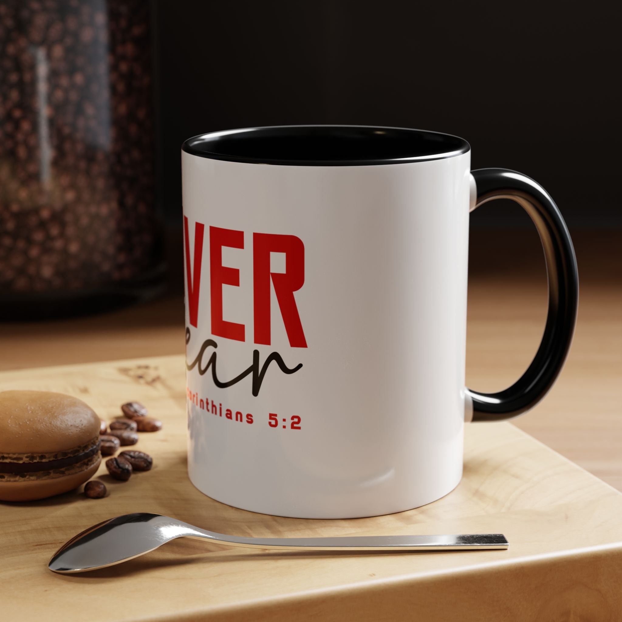 Faith Scripture Accent Coffee Mug | Gallory Hive
