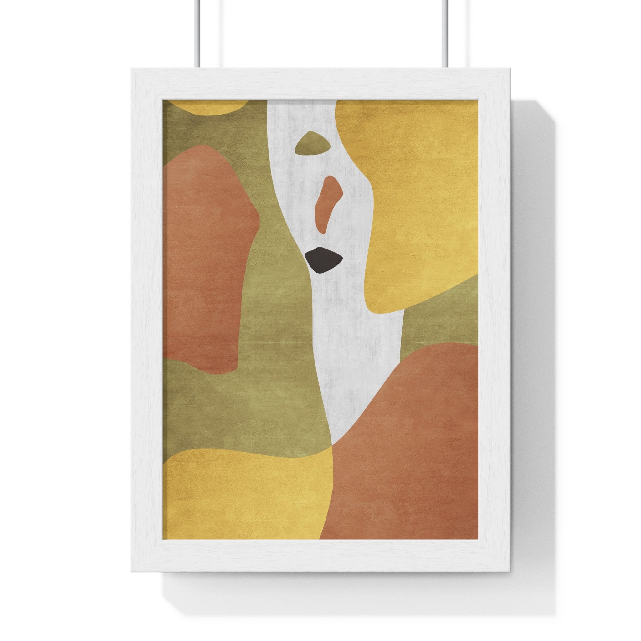 Abstract Carpet Texture Art – Wooden Framed Print