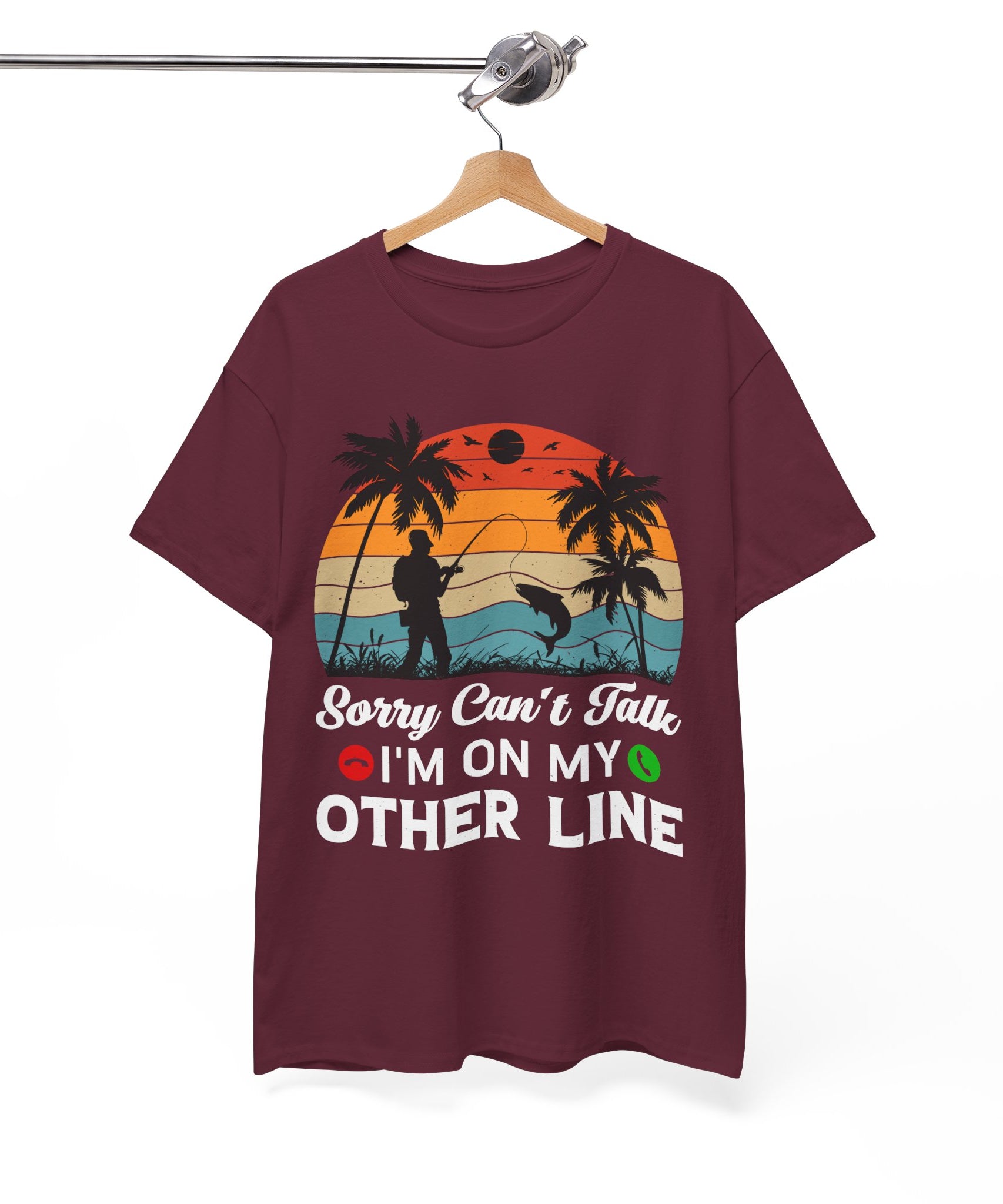 Funny Fishing T-Shirt – On My Other Line | Gallory Hive