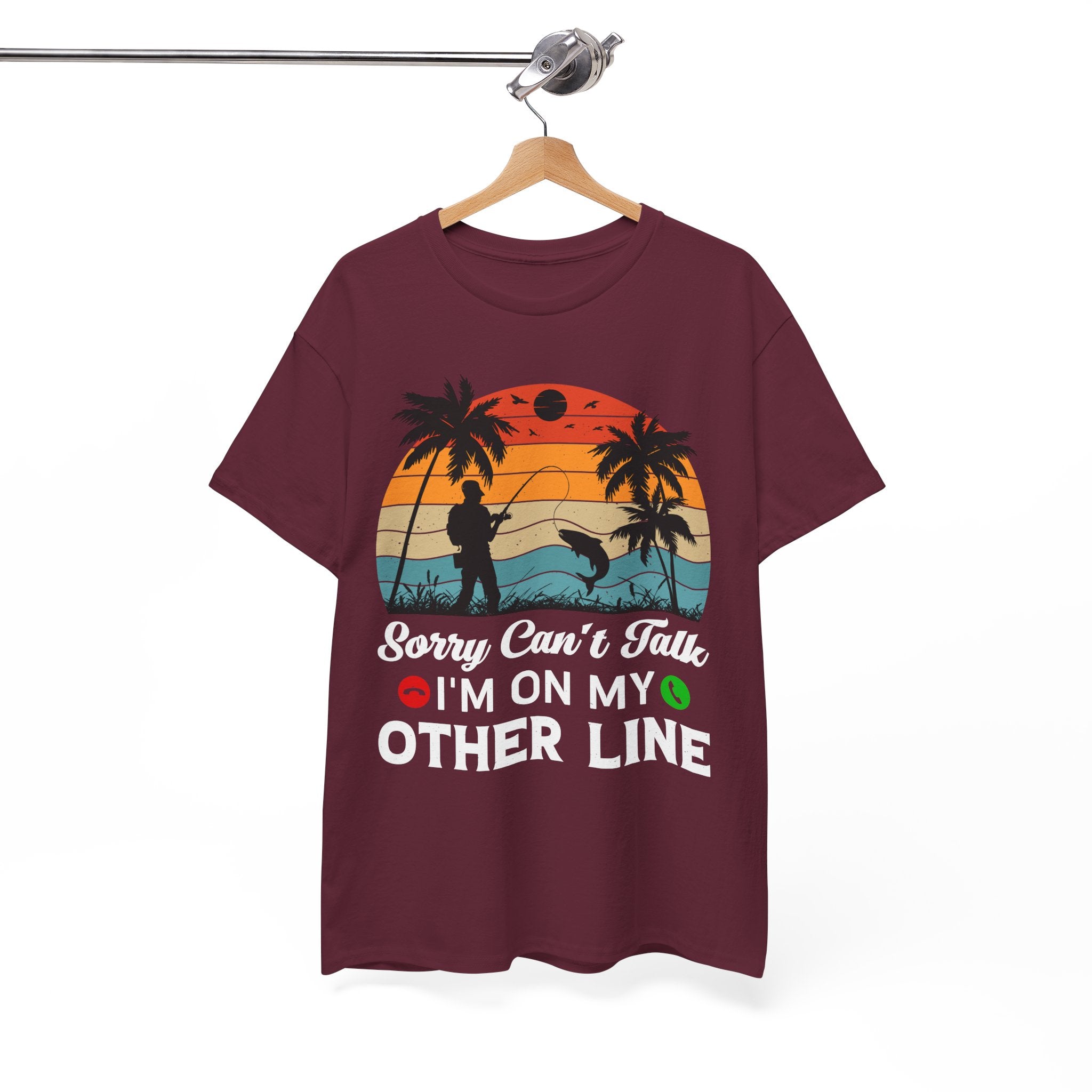 Funny Fishing T-Shirt – On My Other Line | Gallory Hive