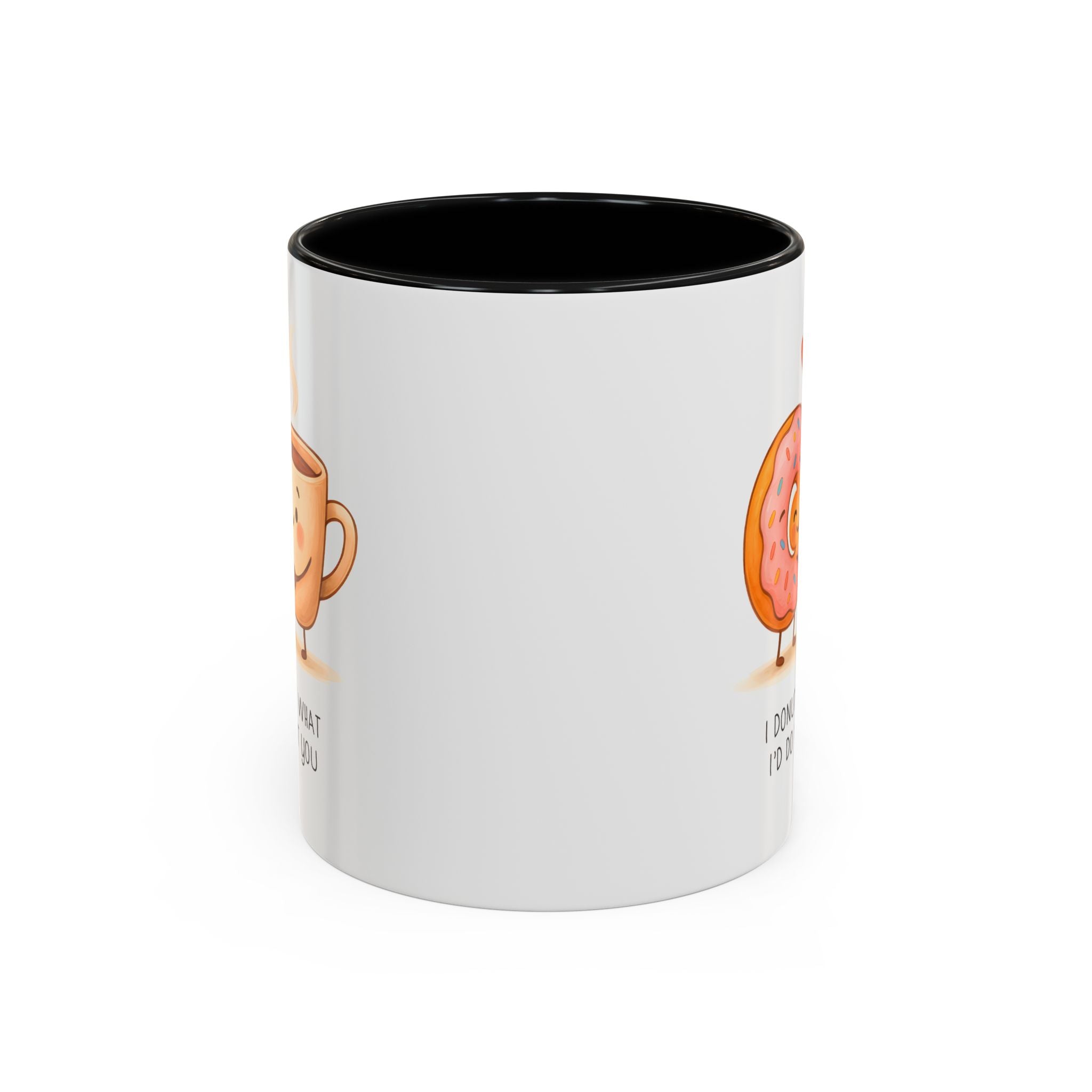 Cute Donut and Coffee Love Ceramic Mug | Gallory Hive