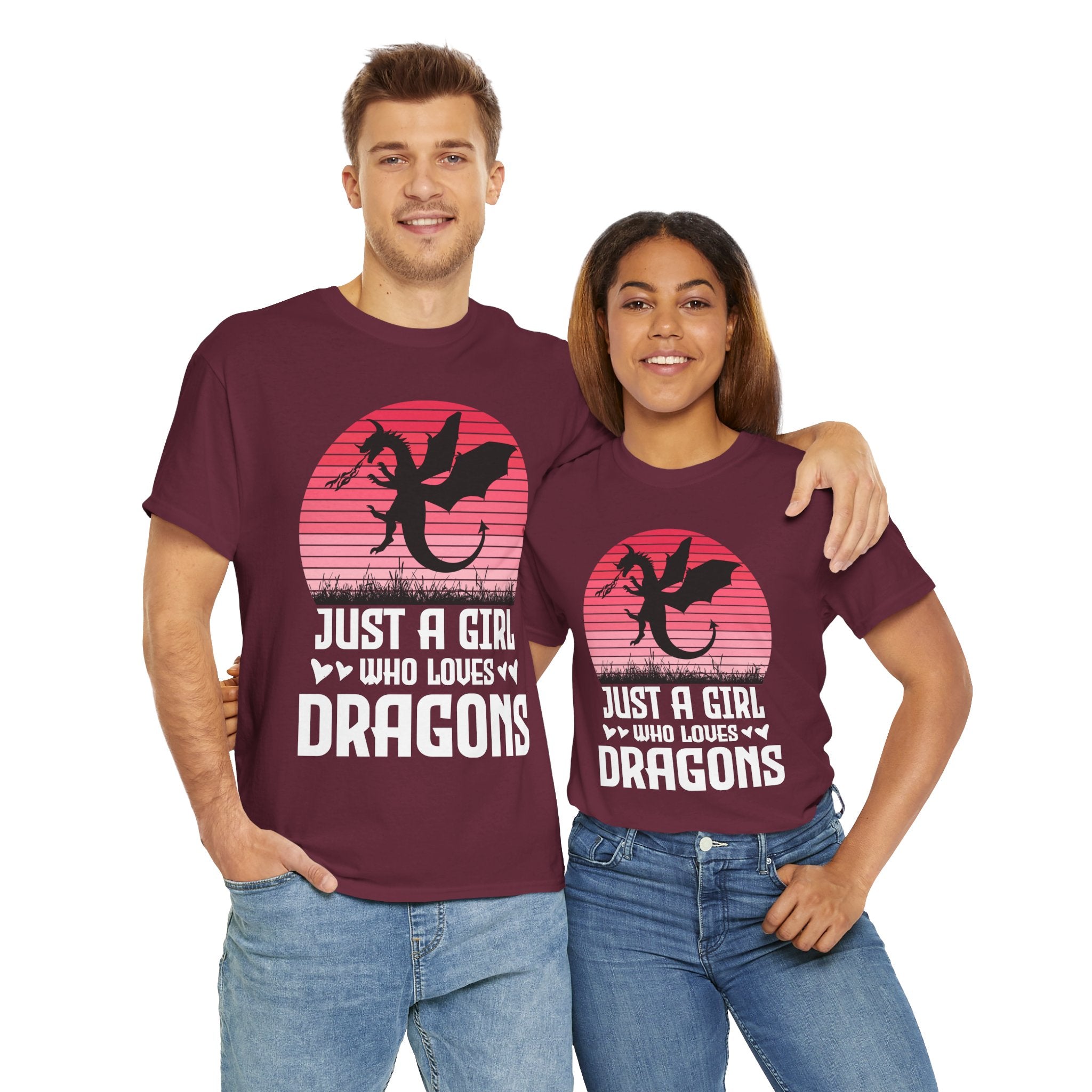 Retro Fire-Breathing Dragon Tee