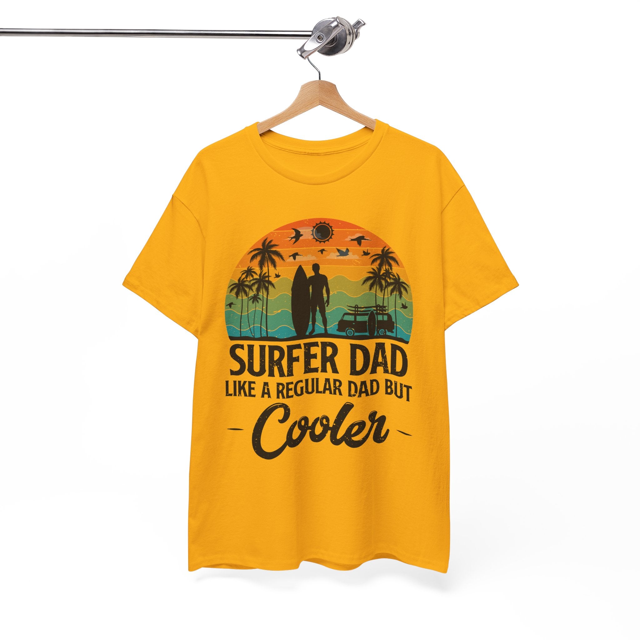 Vintage Surf Van & Palm Tree T-Shirt | Gallory Hive