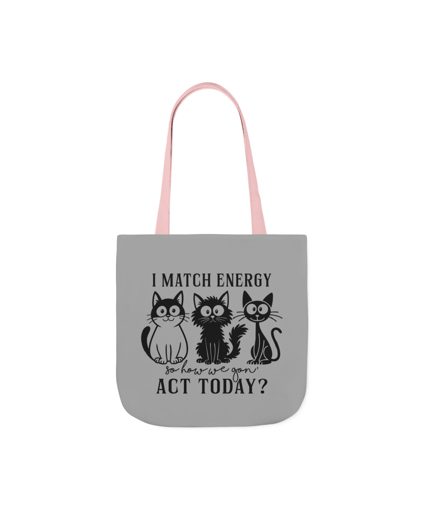 Gift for Cat Lovers – Light Grey Tote Bag