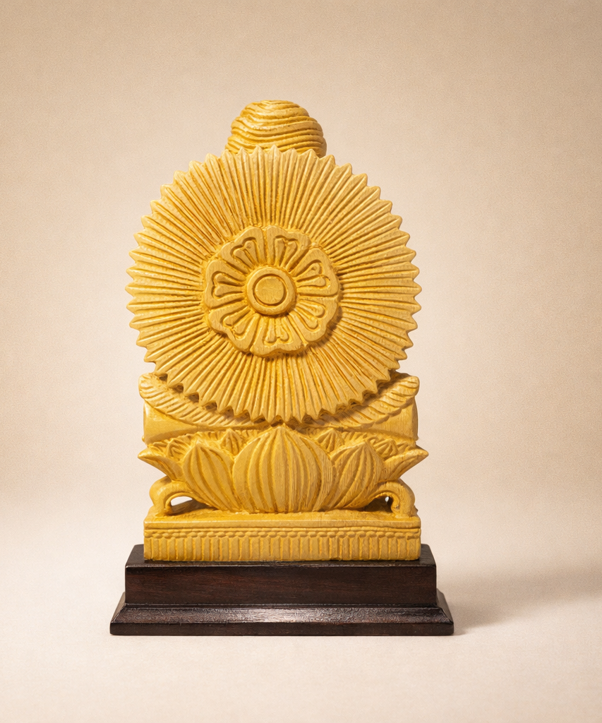 Handmade Sitting Lord Shiva Wooden Sculpture | Gallory Hive