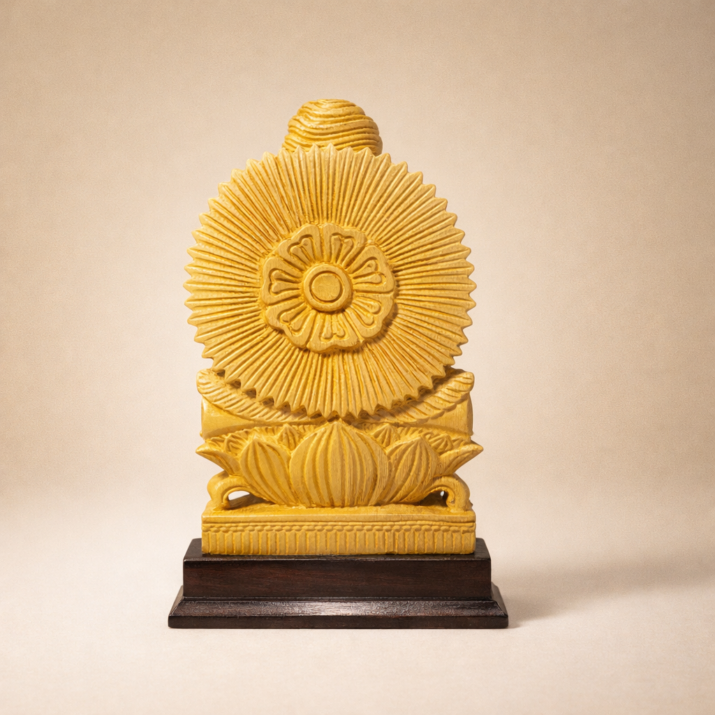 Handmade Sitting Lord Shiva Wooden Sculpture | Gallory Hive