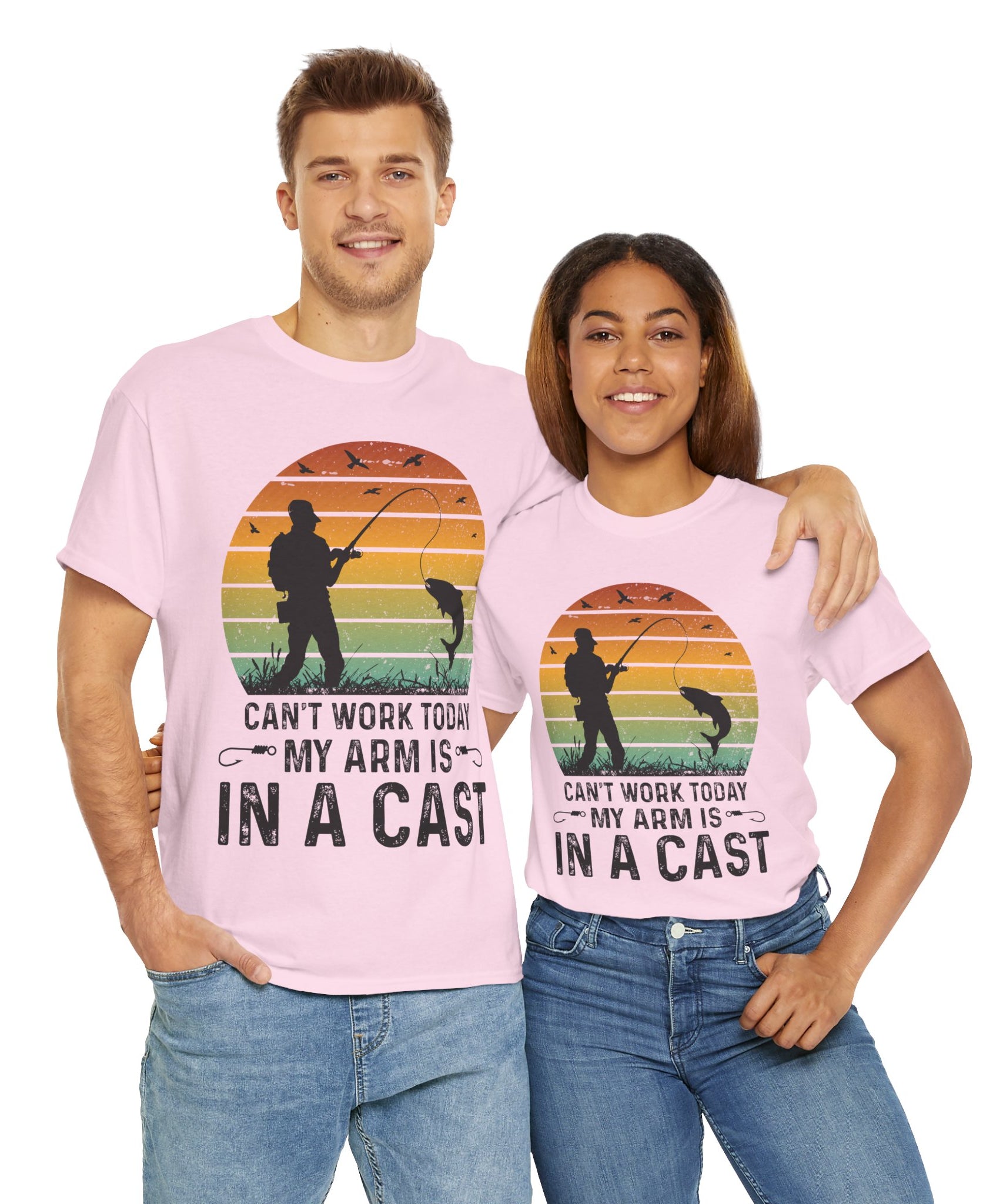 Retro Fisherman Humor Shirt