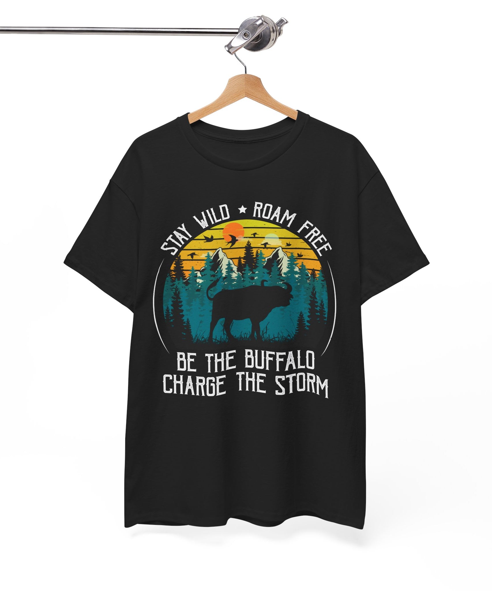 Wild Buffalo Mountain Graphic Tee