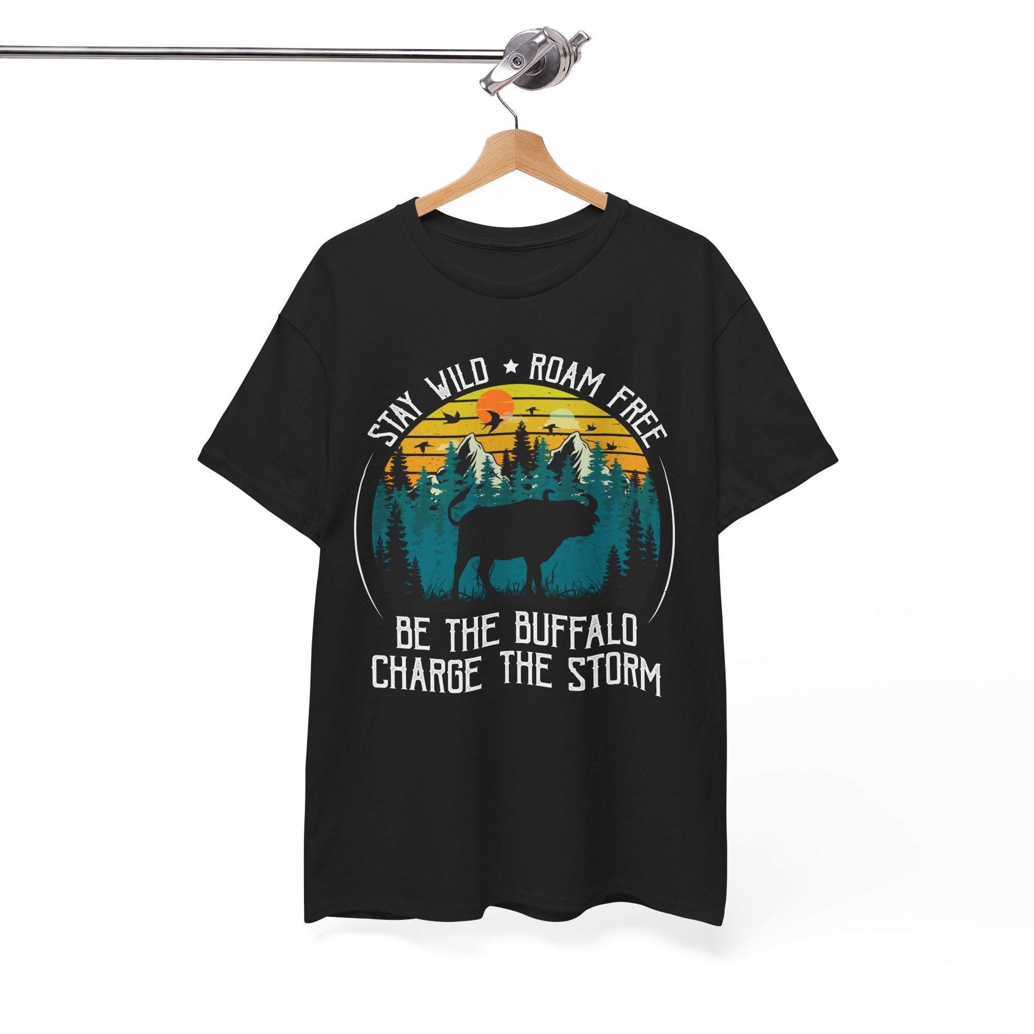 Wild Buffalo Mountain Graphic Tee