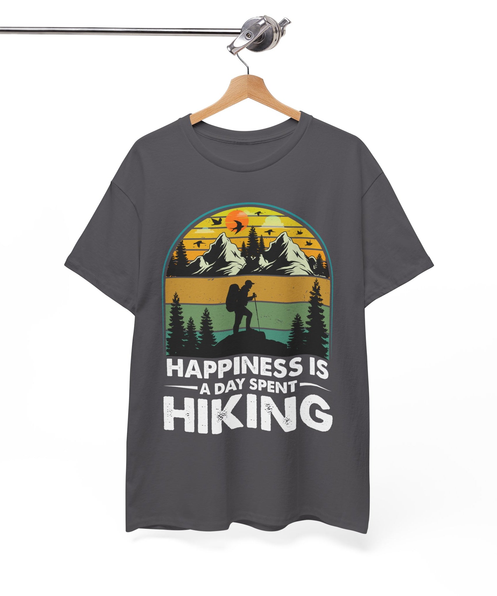 Vintage Hiker Sunset Mountain Tee | Gallory Hive