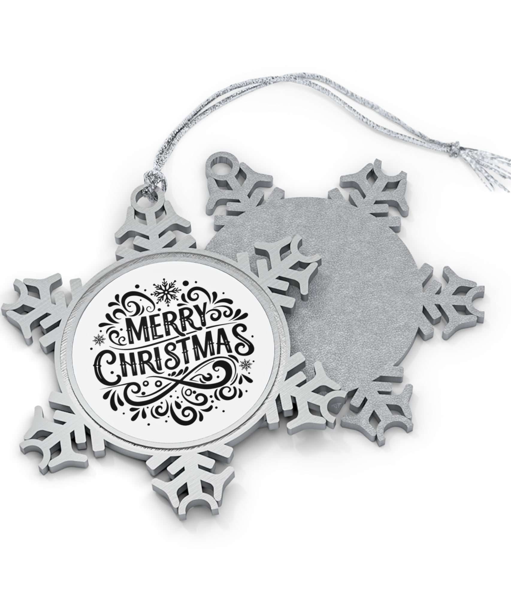 Christmas Pewter Snowflake Ornament | Gallory Hive