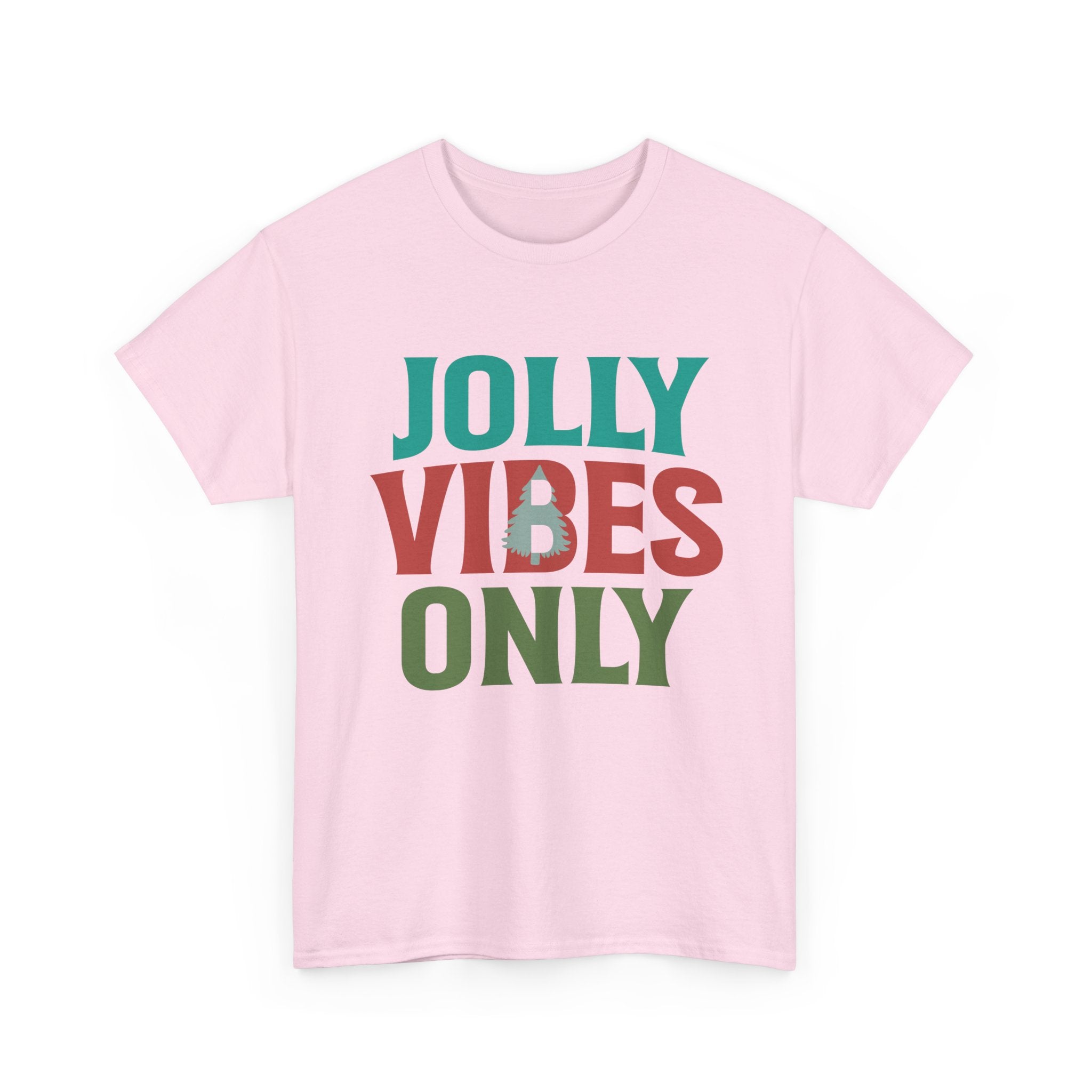 Festive Jolly Vibes Christmas T-Shirt | Gallory Hive