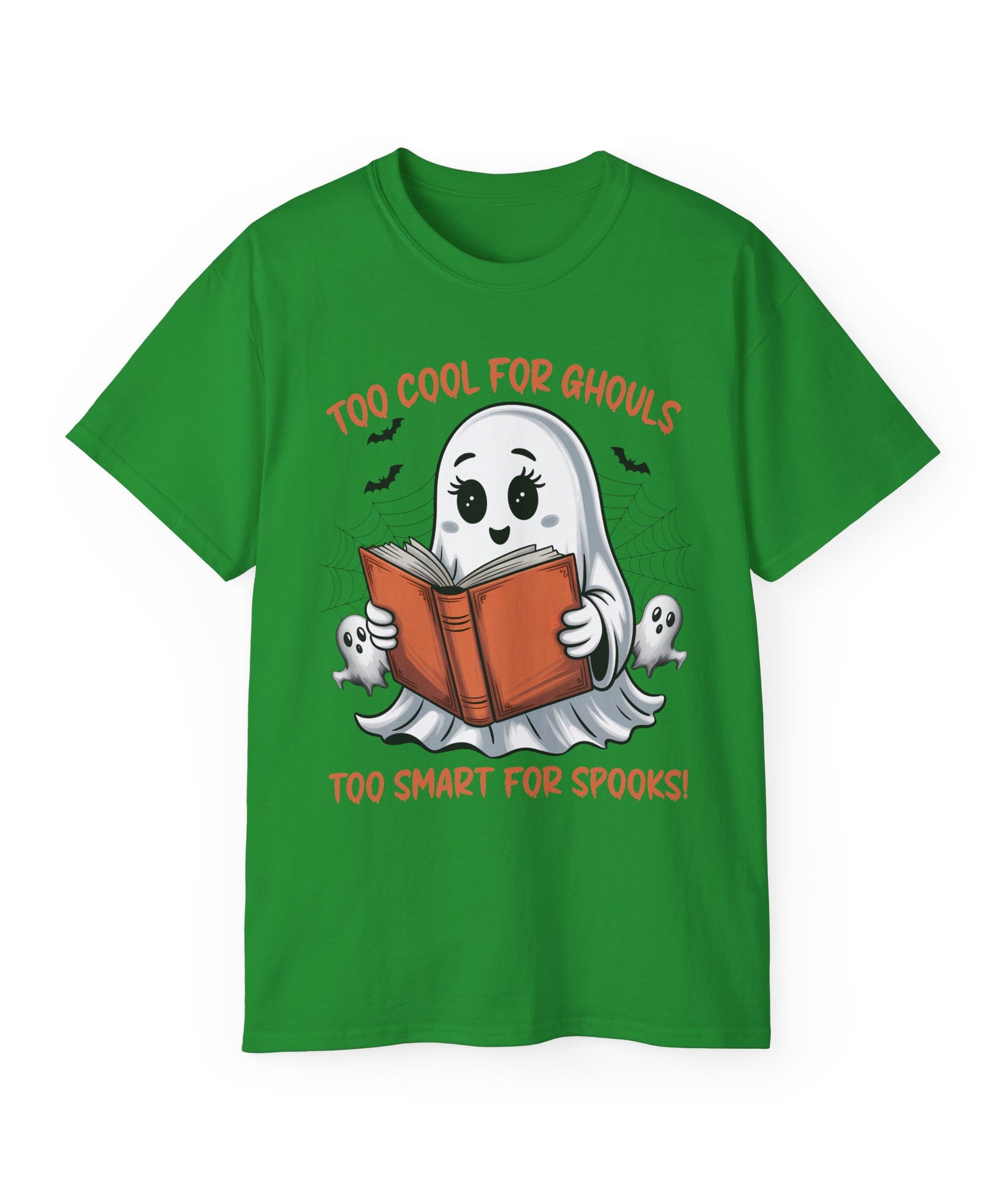 Cute Ghost Book T-Shirt Halloween | Gallory Hive