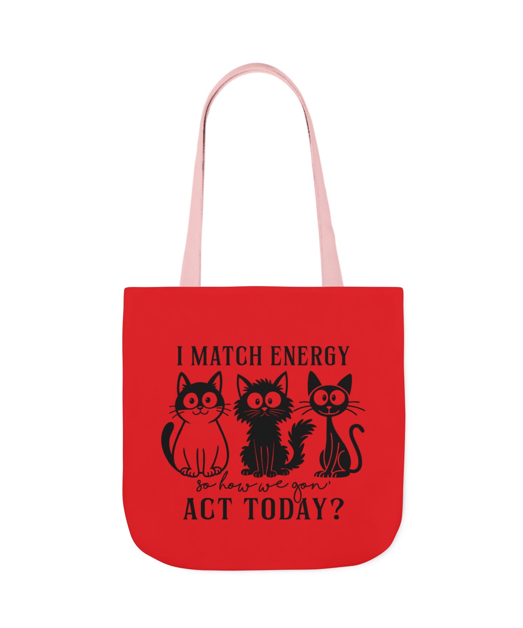 Cute Red Canvas Tote – Reusable Bag
