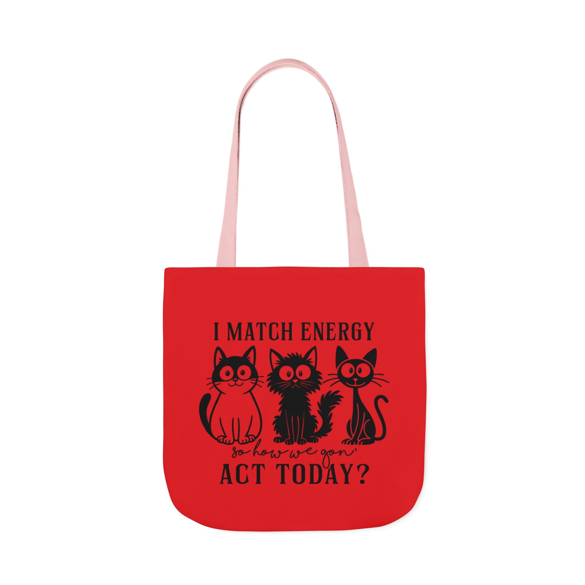 Cute Red Canvas Tote – Reusable Bag