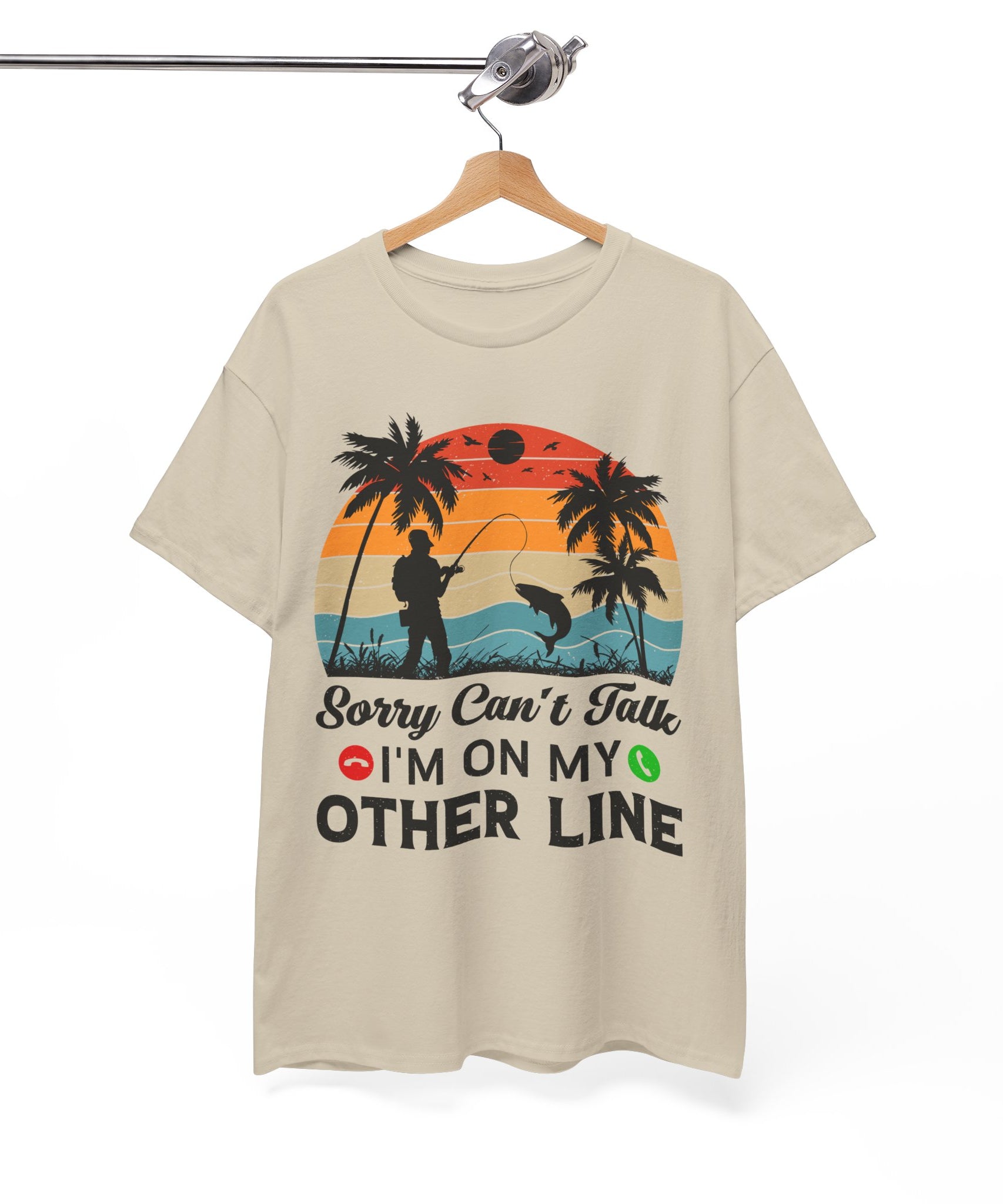 Funny Fishing T-Shirt – On My Other Line | Gallory Hive