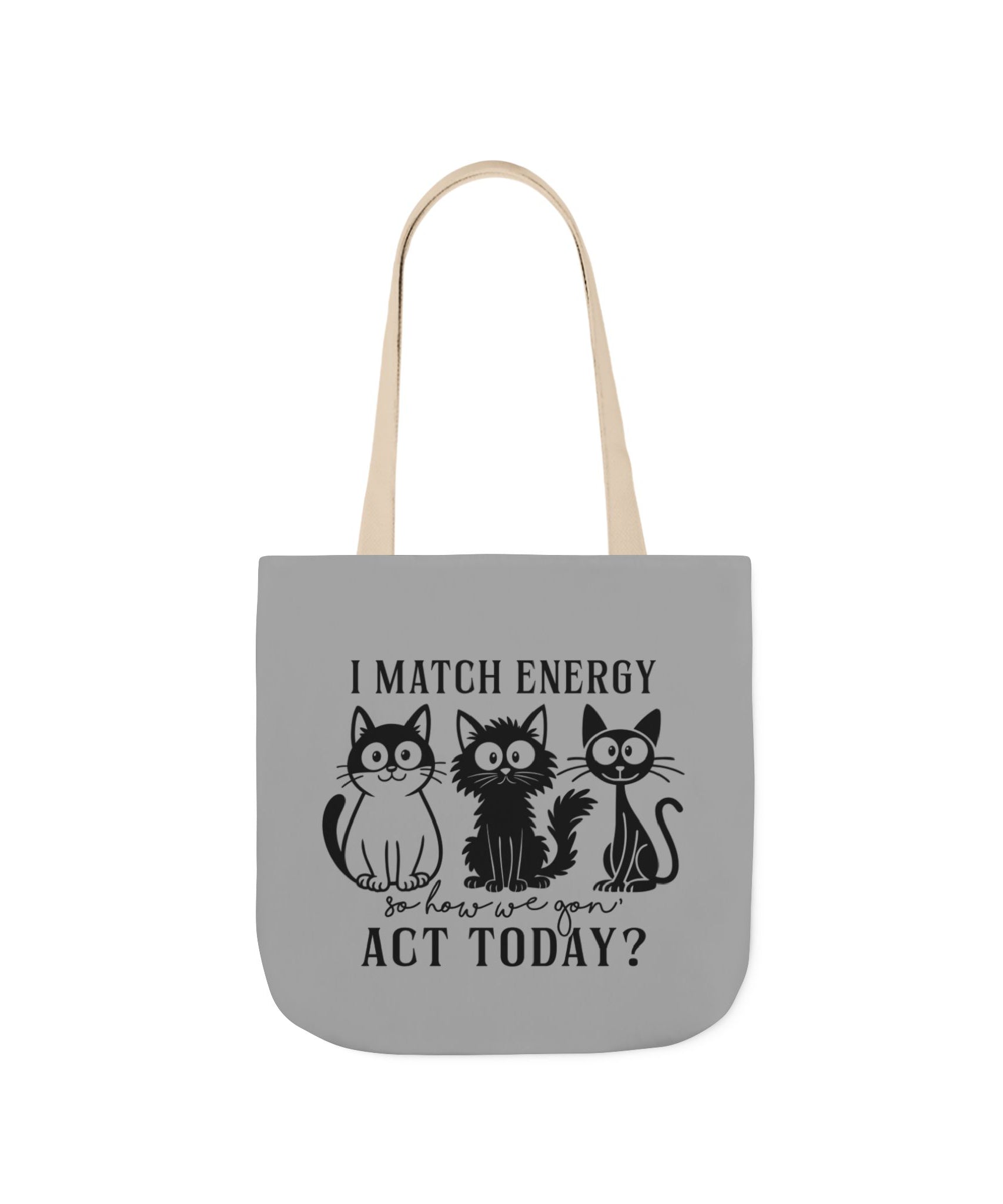 Gift for Cat Lovers – Light Grey Tote Bag