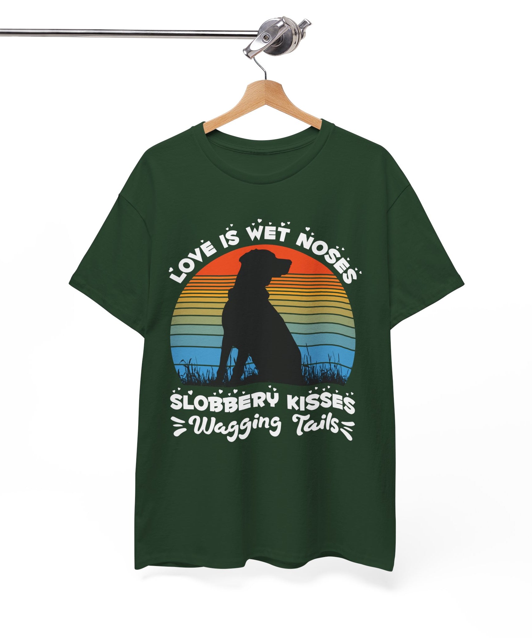 Funny Dog Lover Graphic Tee - Wet Noses | Gallory Hive
