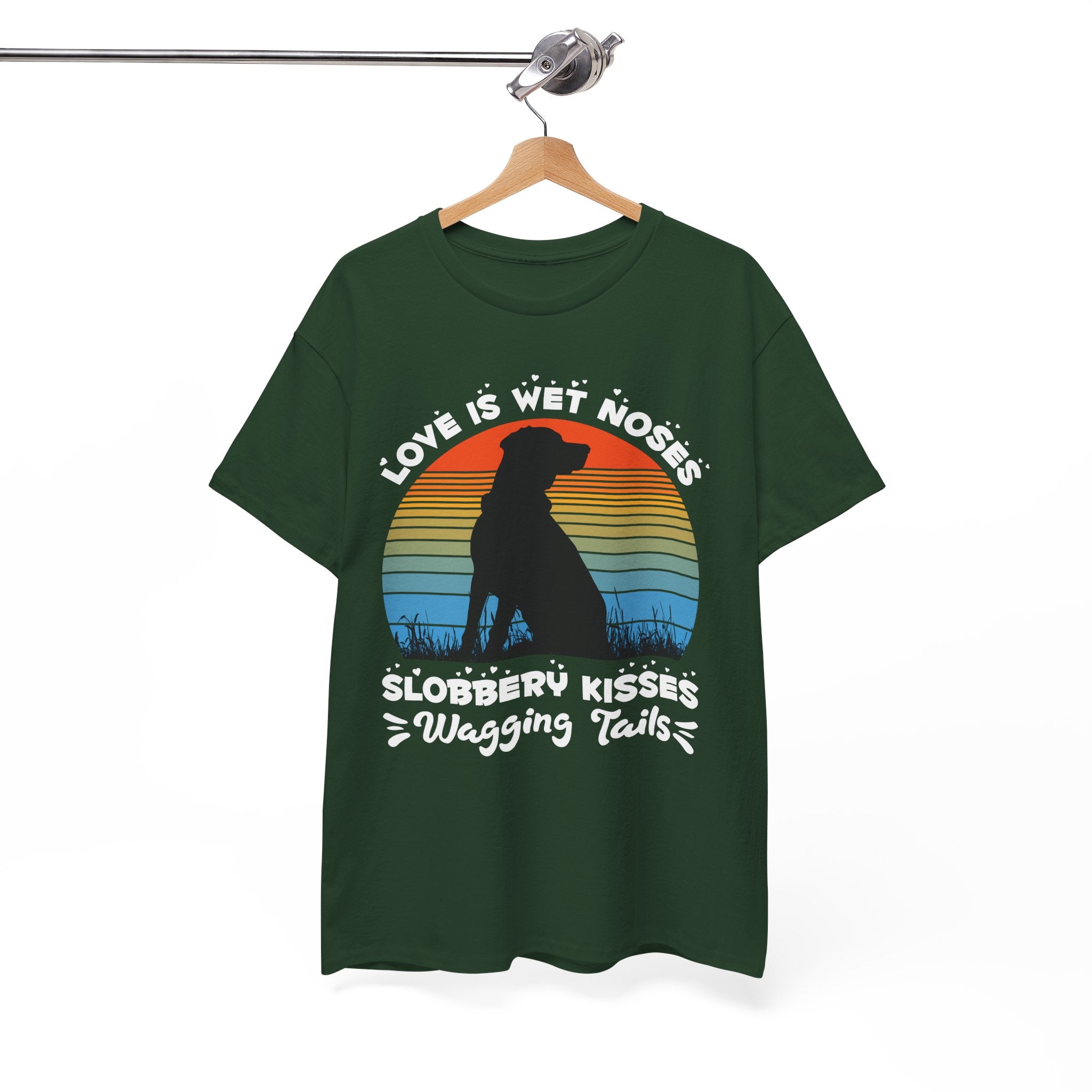 Funny Dog Lover Graphic Tee - Wet Noses | Gallory Hive