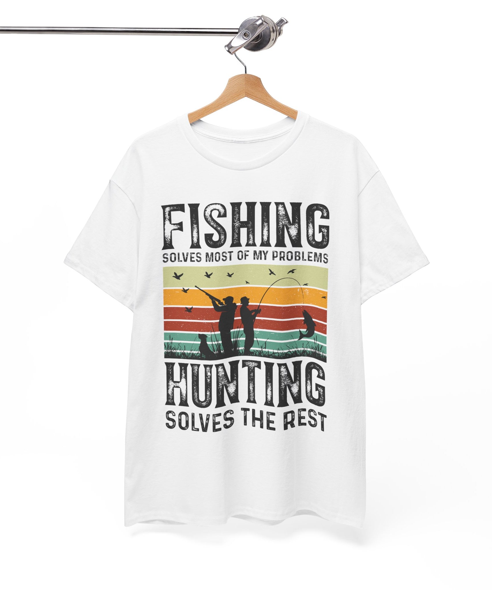 Funny Hunt and Fish Shirt for Men | Gallory Hive