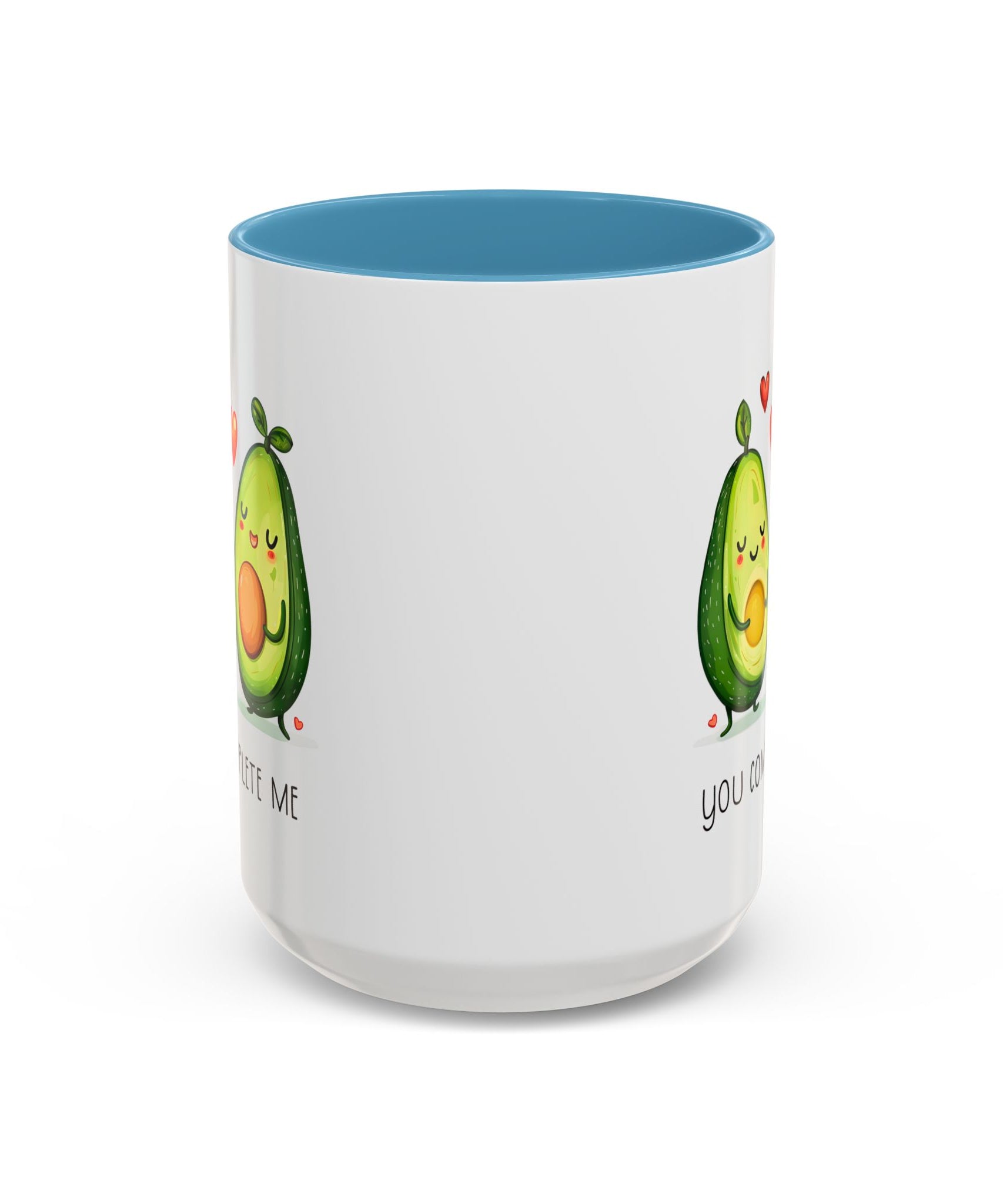 Funny Avocado Couple Ceramic Coffee Mug | Gallory Hive