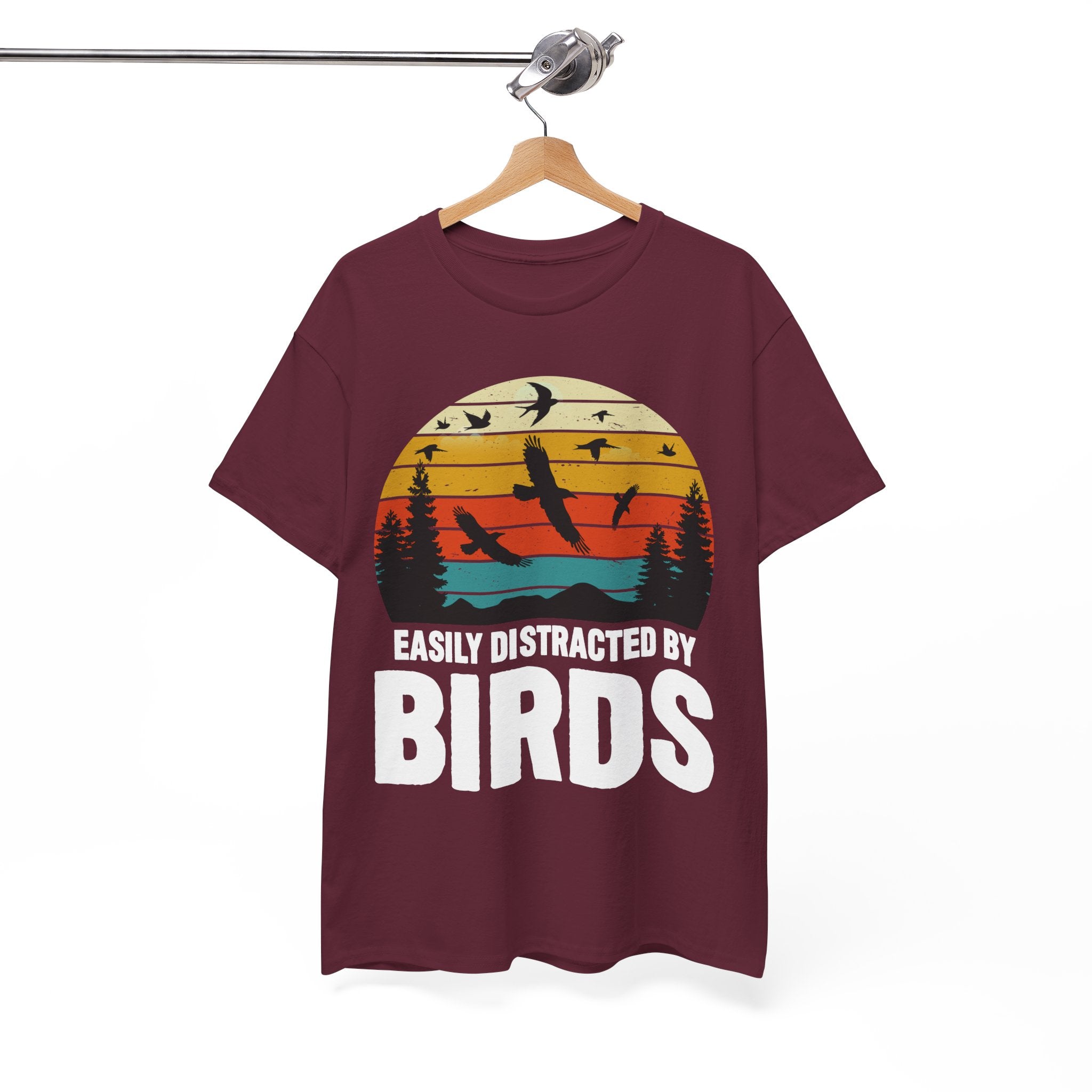 Retro Birds Lover Tee - Distracted Design | Gallory Hive