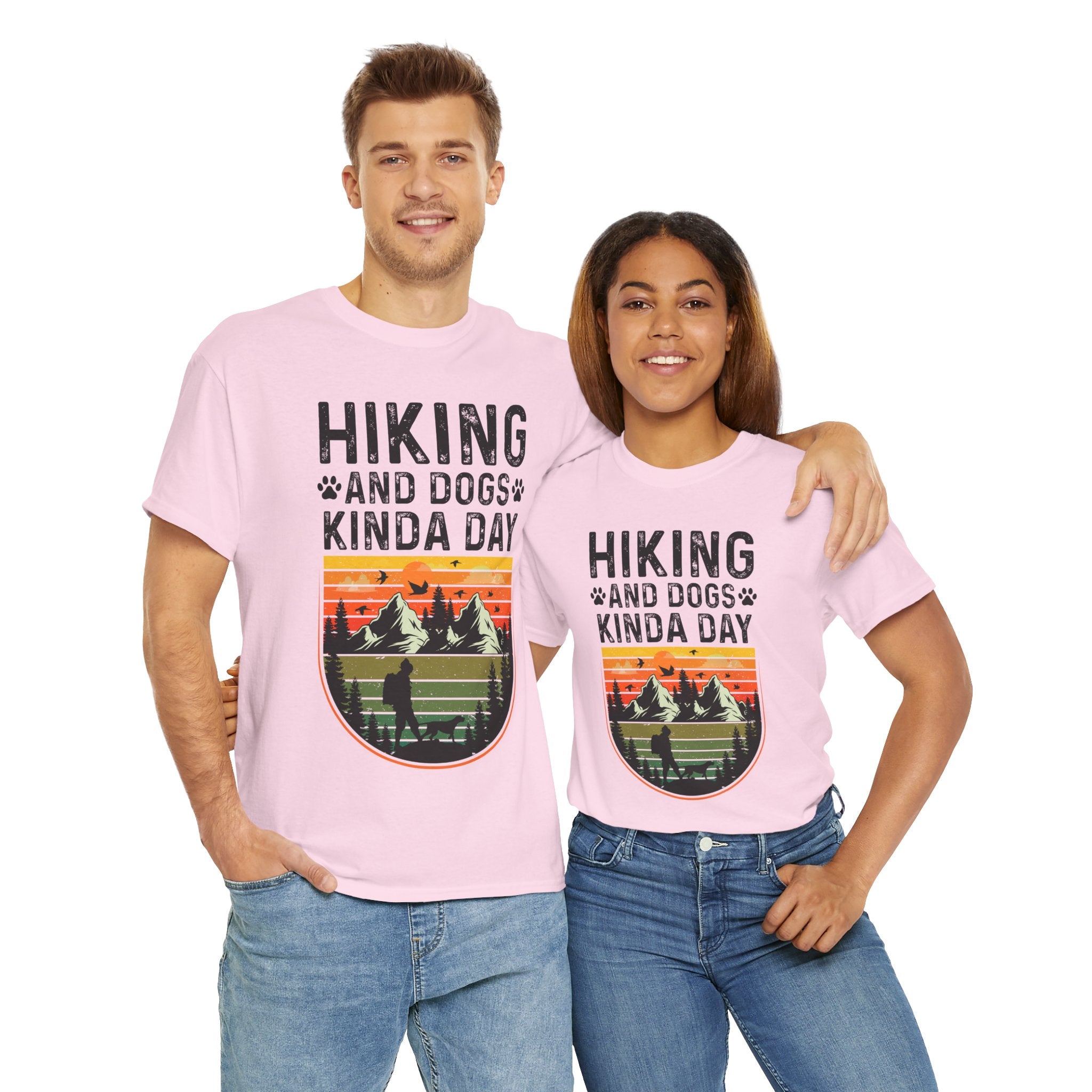 Hiking Buddy Sunset Graphic Tee