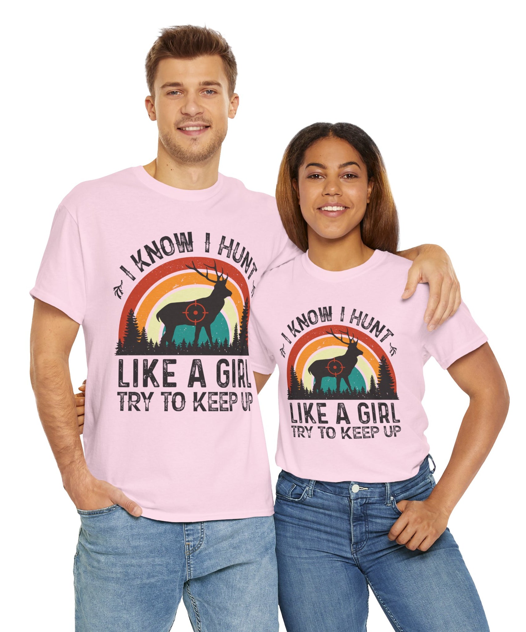 Sunset Target Deer Shirt – Hunting Vibes
