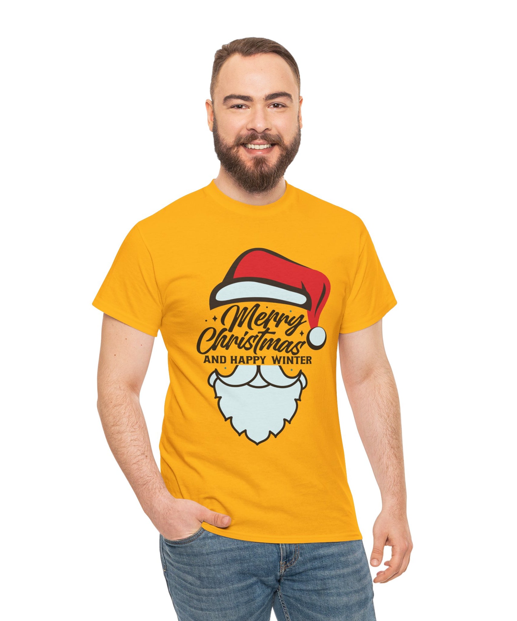 Festive Santa Beard Christmas Shirt | Gallory Hive