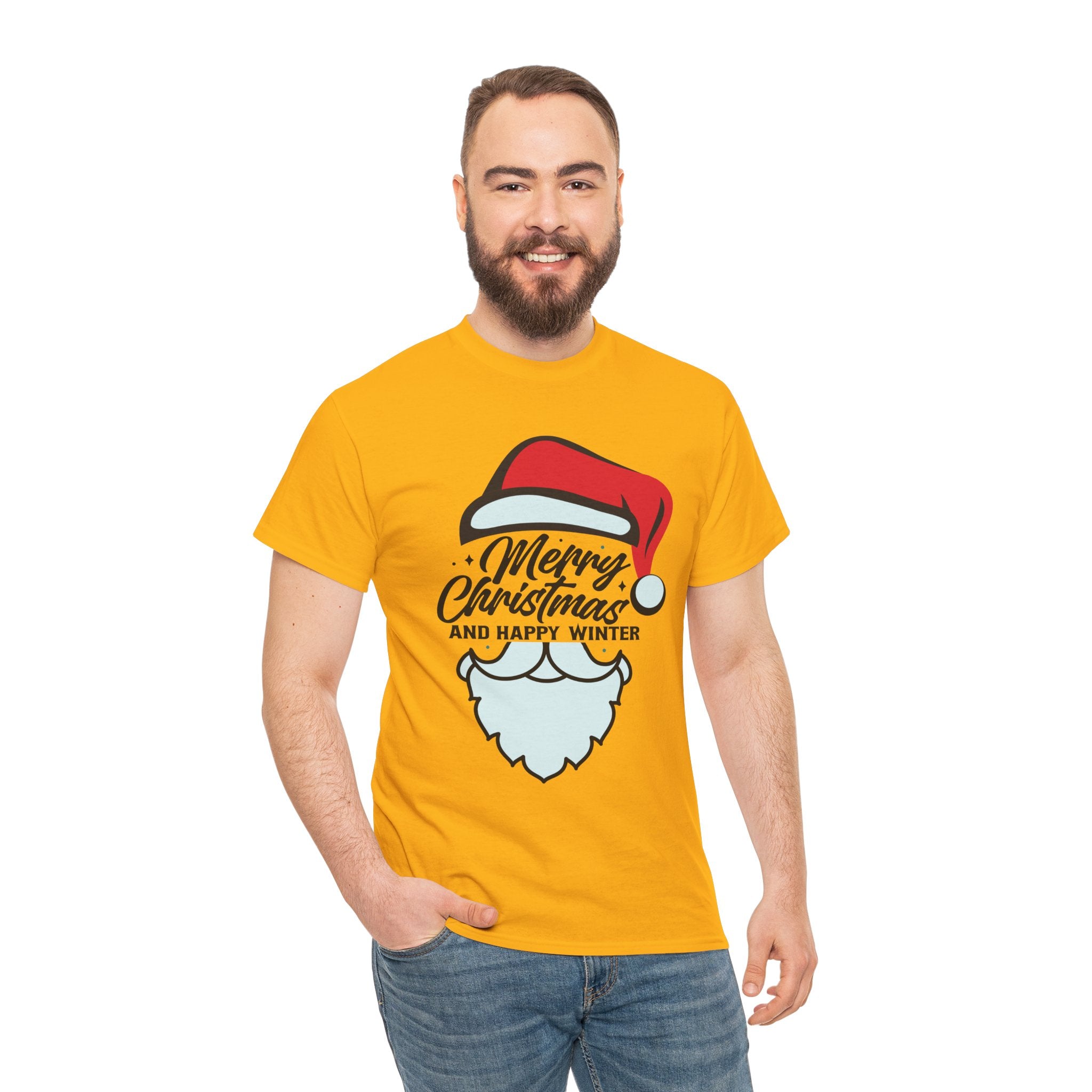 Festive Santa Beard Christmas Shirt | Gallory Hive