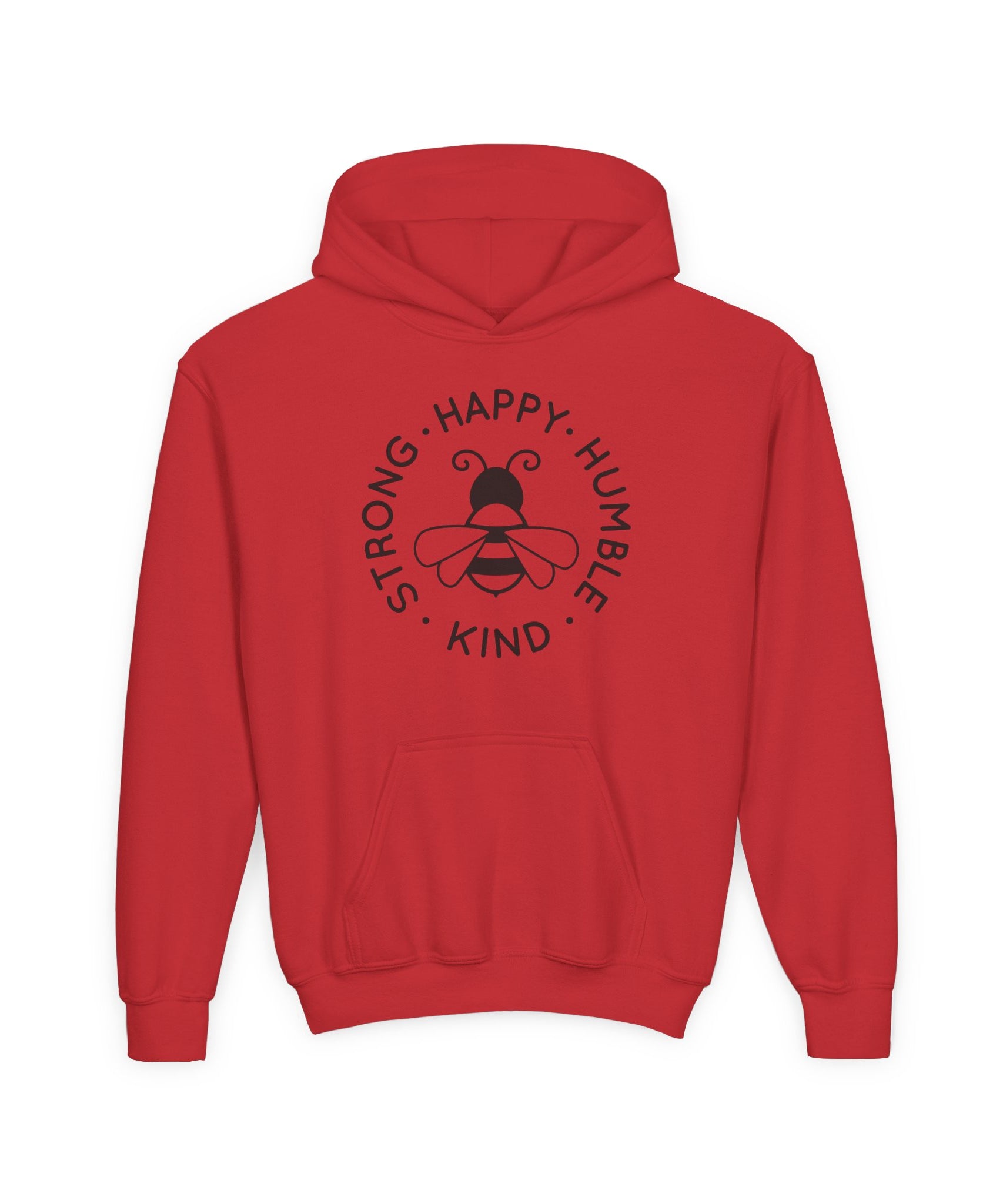 Unisex Kid's "Strong Happy Humble Kind" Hoodie