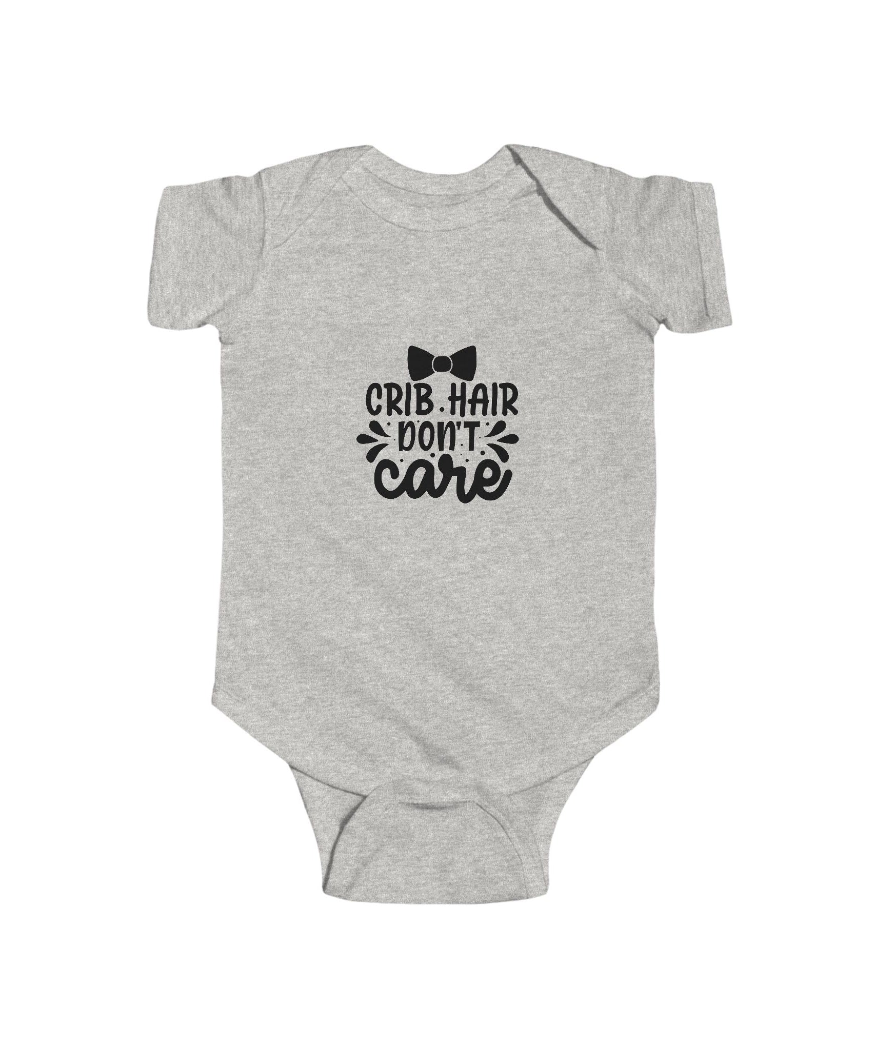 Infant Bodysuit - Crib Hair Don't Care, Newborn Gift, Funny Baby Clothes - Gallory Hive