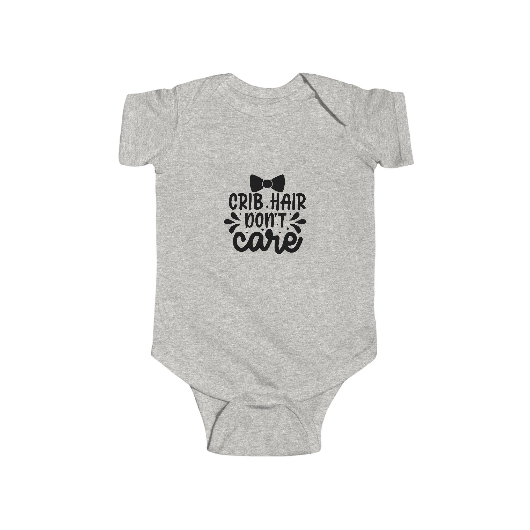 Infant Bodysuit - Crib Hair Don't Care, Newborn Gift, Funny Baby Clothes - Gallory Hive
