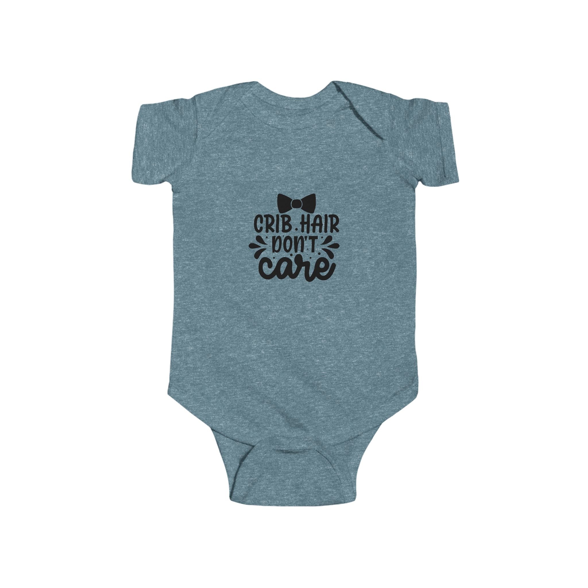 Infant Bodysuit - Crib Hair Don't Care, Newborn Gift, Funny Baby Clothes - Gallory Hive