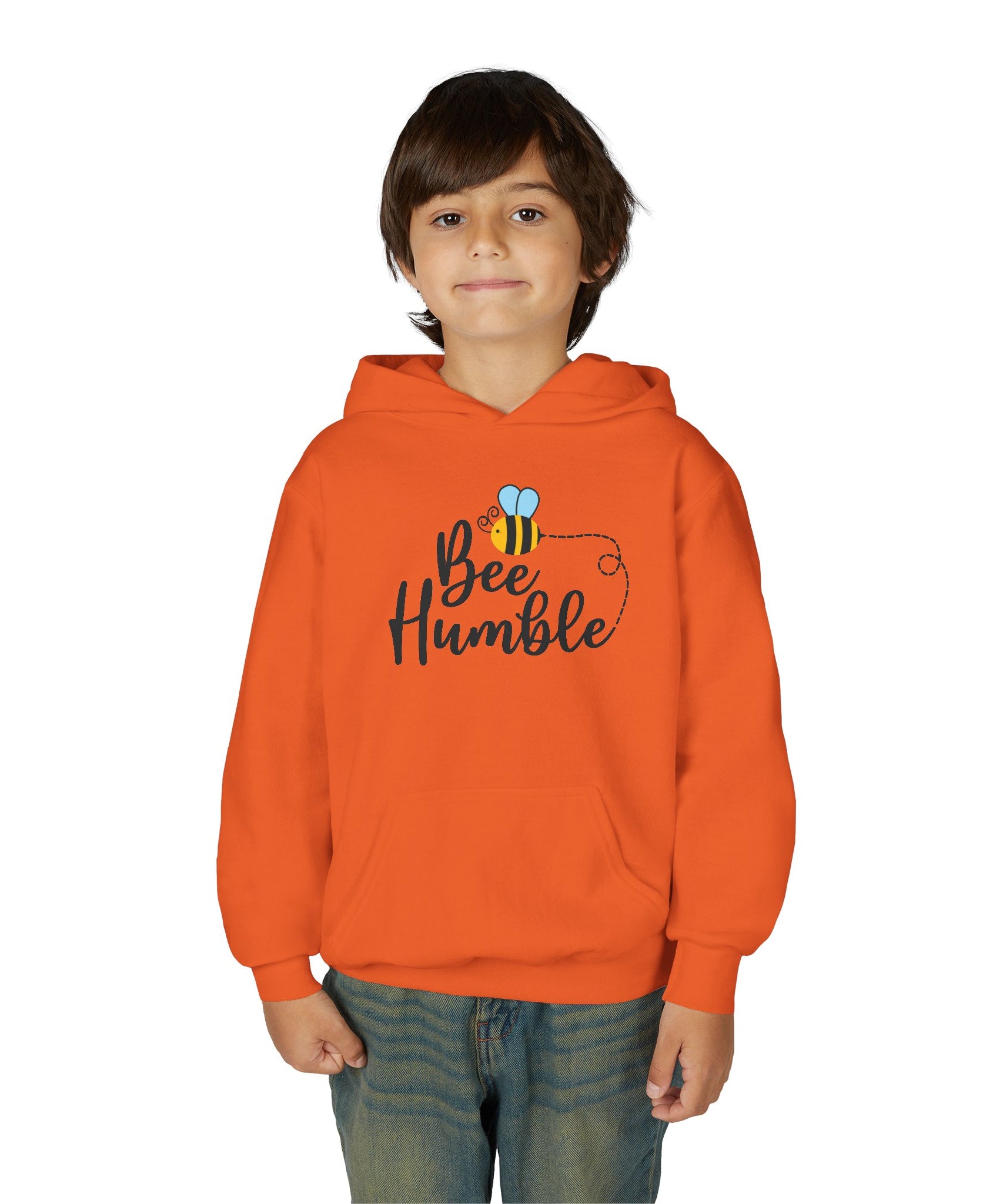 Bee Humble Unisex Kid's Hoodie – Smart Style with a Buzz