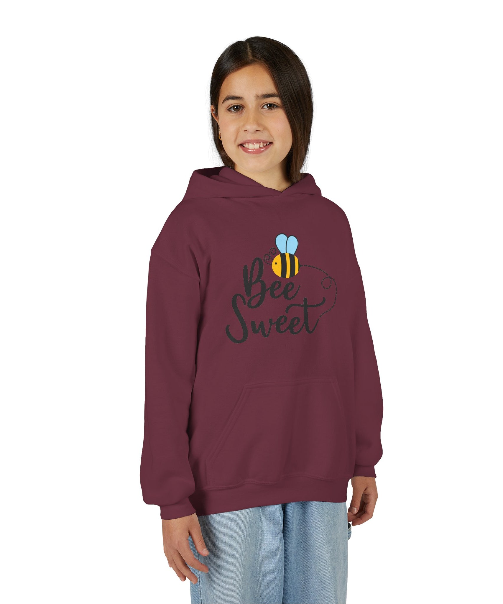 Unisex Kids Hoodie – Bee Sweet & Cozy